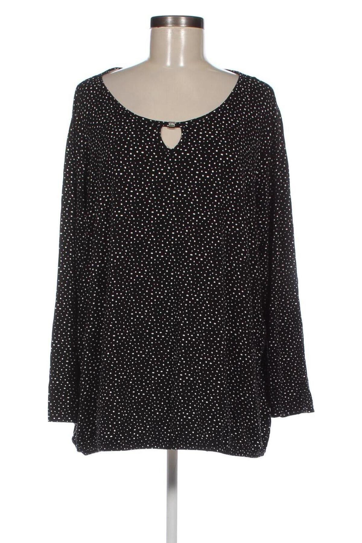 Γυναικεία μπλούζα Laura Torelli, Μέγεθος XL, Χρώμα Μαύρο, Τιμή 7,05 €
