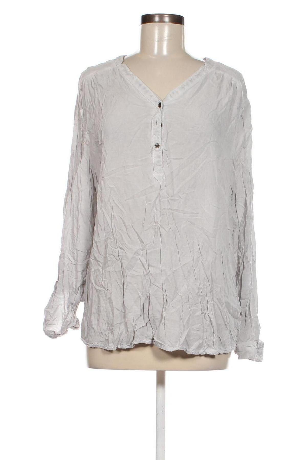 Дамска блуза Laura Torelli, Размер XXL, Цвят Сив, Цена 10,45 лв.