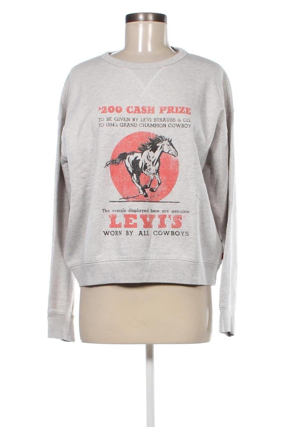 Damen Shirt Levi's, Größe L, Farbe Grau, Preis 25,05 €