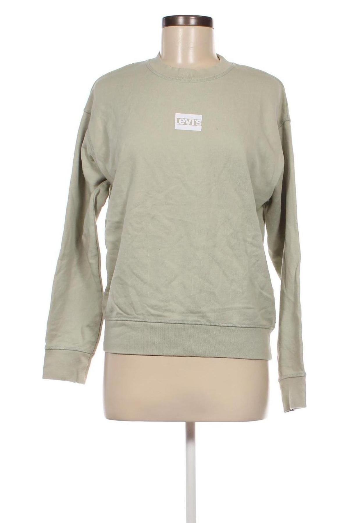 Дамска блуза Levi's, Размер S, Цвят Зелен, Цена 26,40 лв.