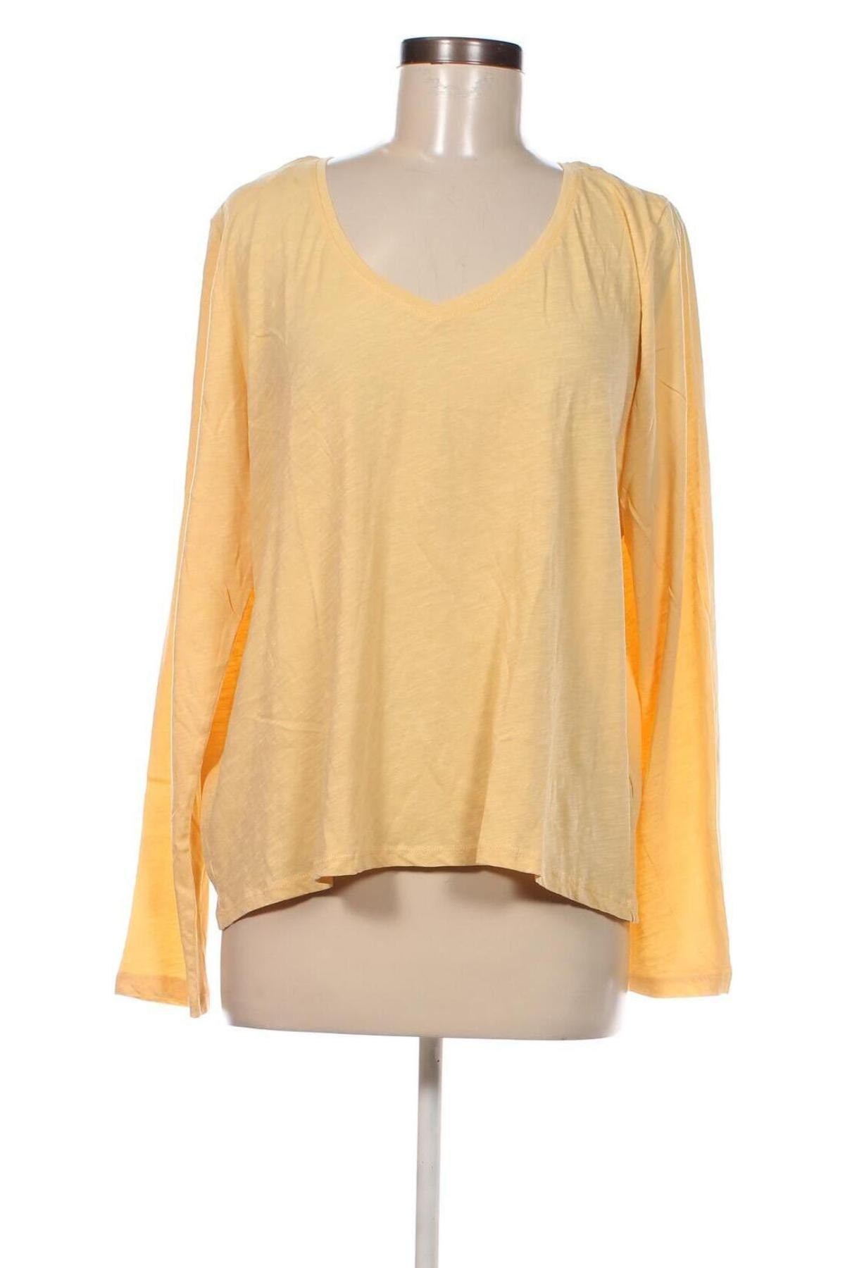 Дамска блуза Lindex, Размер XL, Цвят Жълт, Цена 15,50 лв.