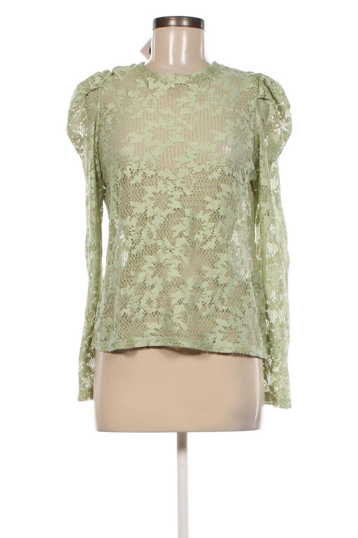 Γυναικεία μπλούζα Lindex, Μέγεθος L, Χρώμα Πράσινο, Τιμή 5,88 €