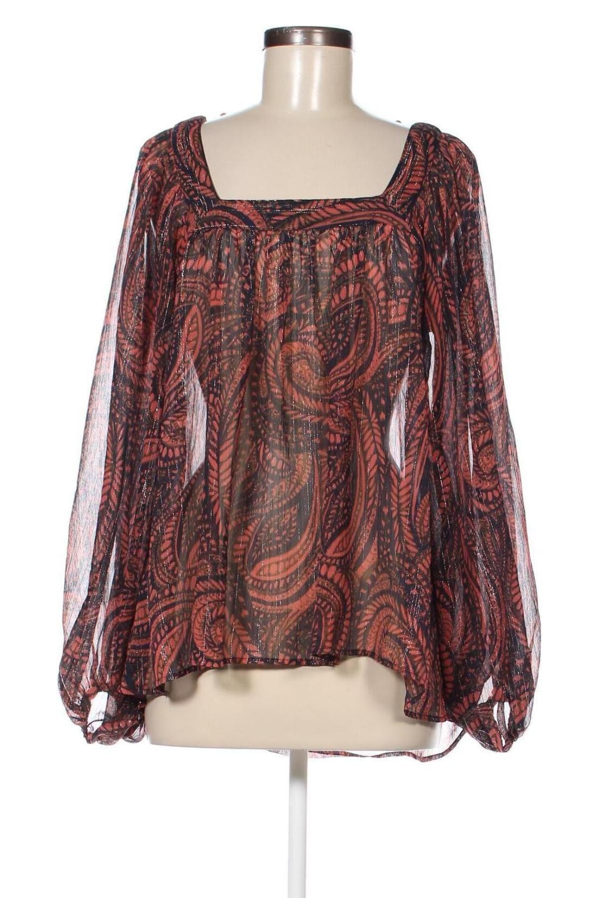 Дамска блуза Lindex, Размер M, Цвят Многоцветен, Цена 10,45 лв.