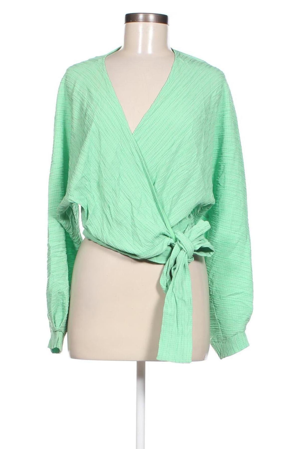 Γυναικεία μπλούζα Lindex, Μέγεθος M, Χρώμα Πράσινο, Τιμή 5,29 €