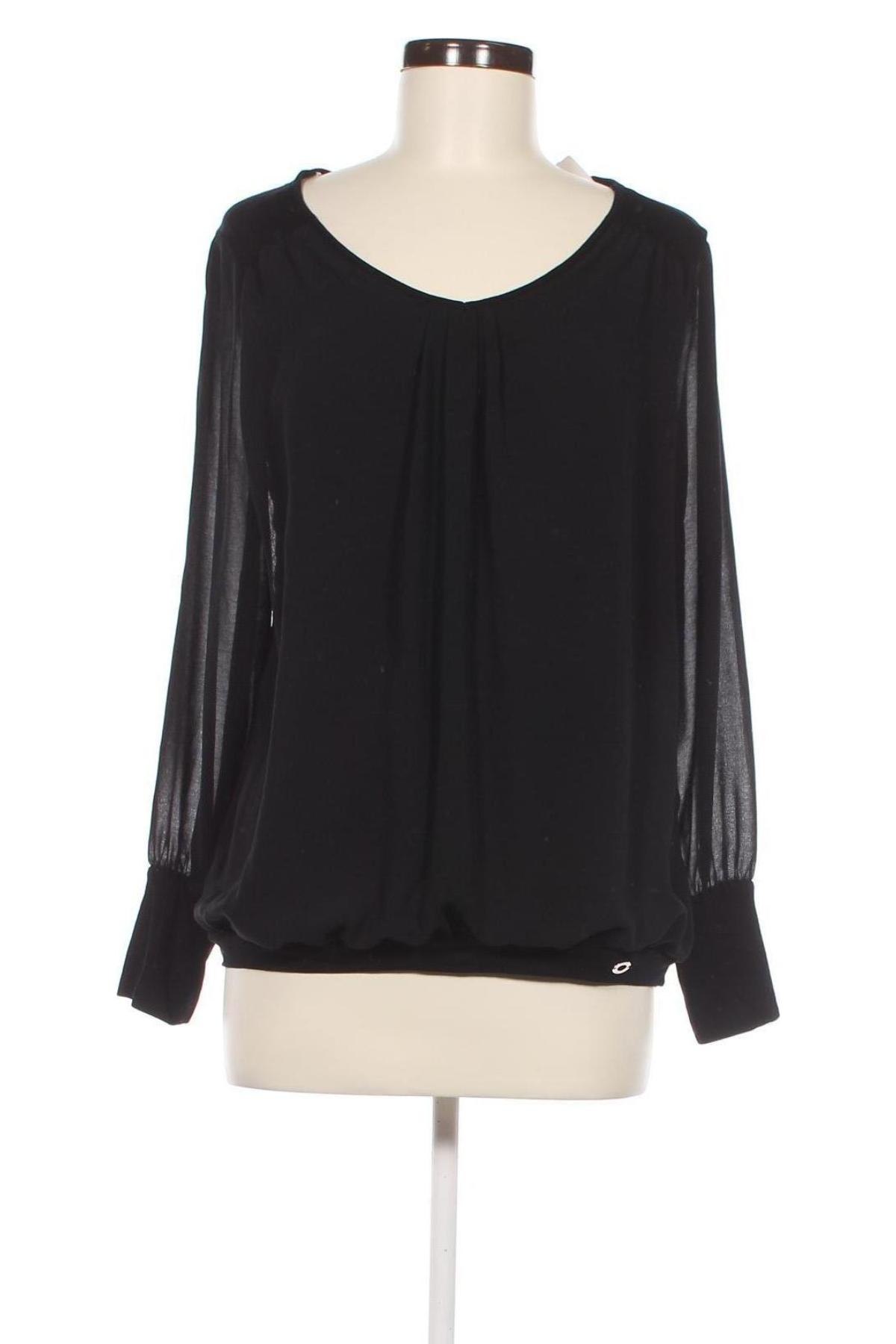 Дамска блуза Lisa Tossa, Размер M, Цвят Черен, Цена 19,94 лв.