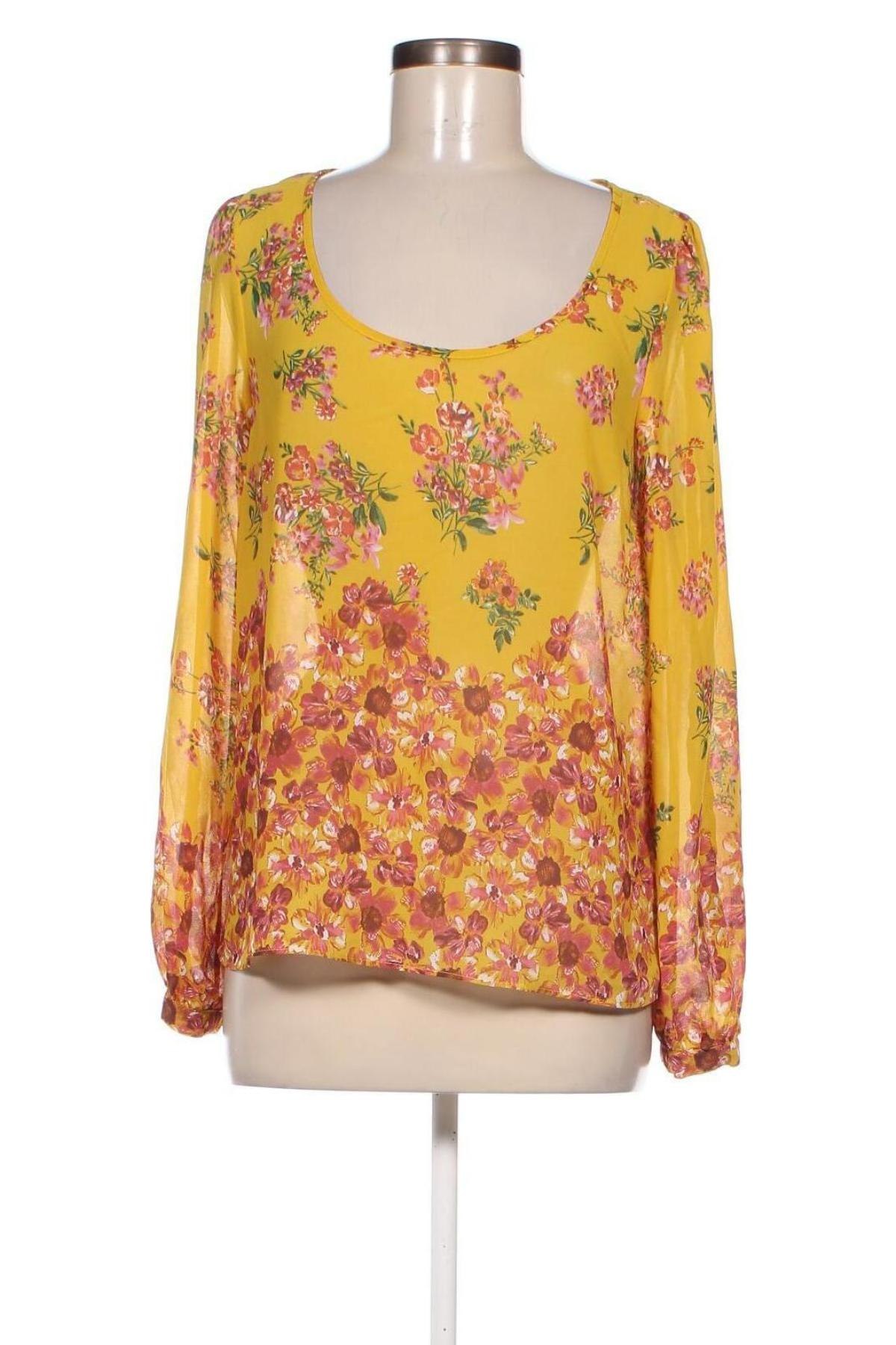 Дамска блуза Love21, Размер M, Цвят Жълт, Цена 10,83 лв.