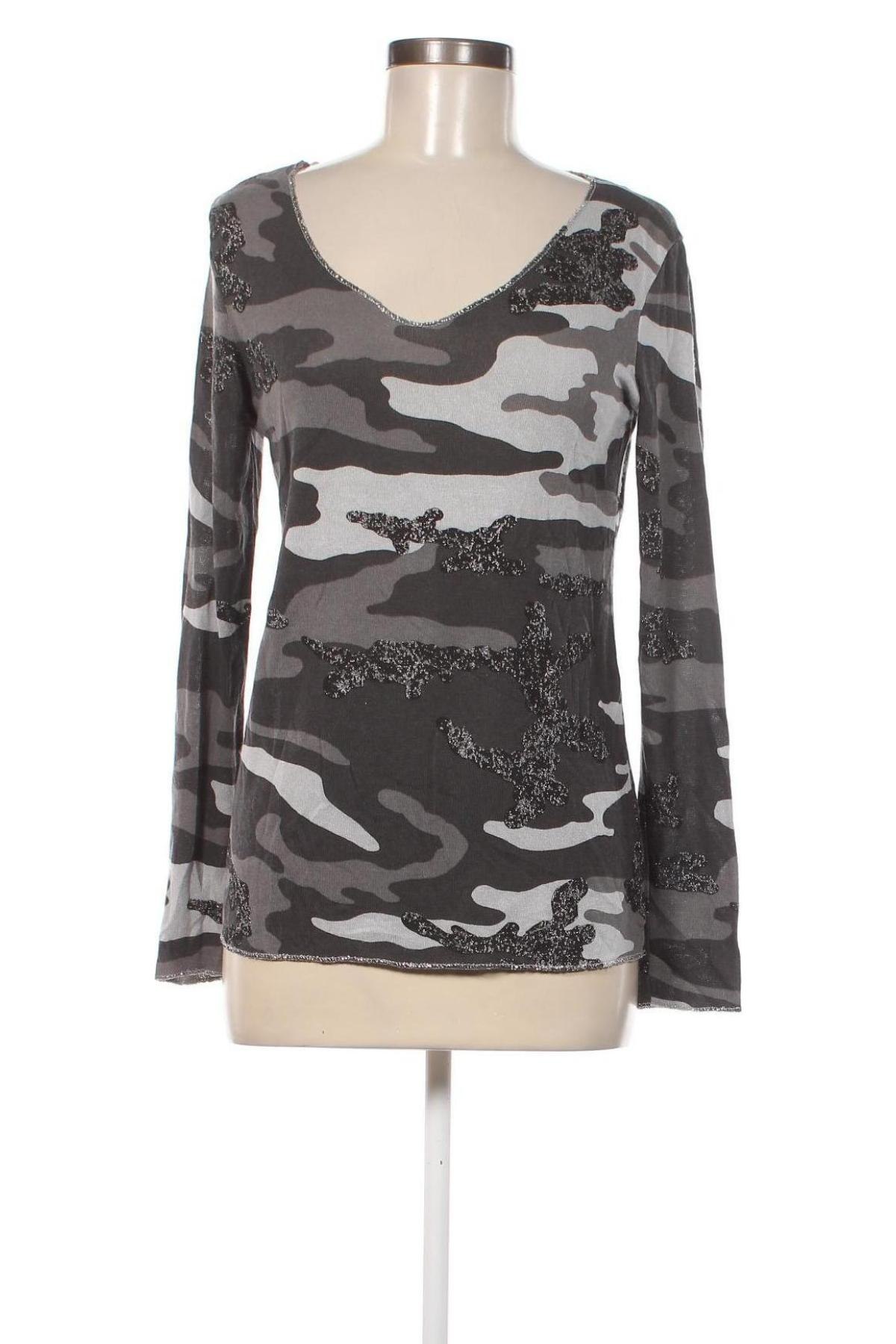 Γυναικεία μπλούζα Made In Italy, Μέγεθος M, Χρώμα Πολύχρωμο, Τιμή 9,59 €