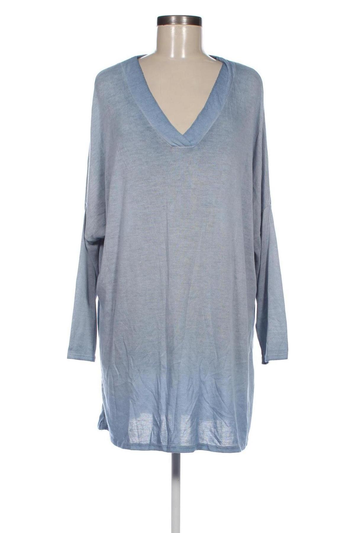 Γυναικεία μπλούζα Made In Italy, Μέγεθος XL, Χρώμα Μπλέ, Τιμή 7,05 €