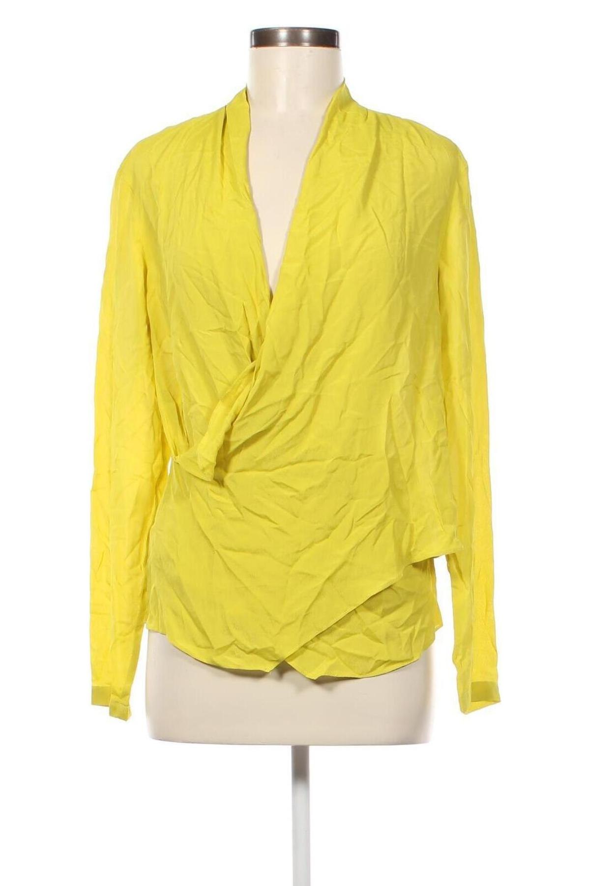 Дамска блуза Mango, Размер S, Цвят Жълт, Цена 31,00 лв.