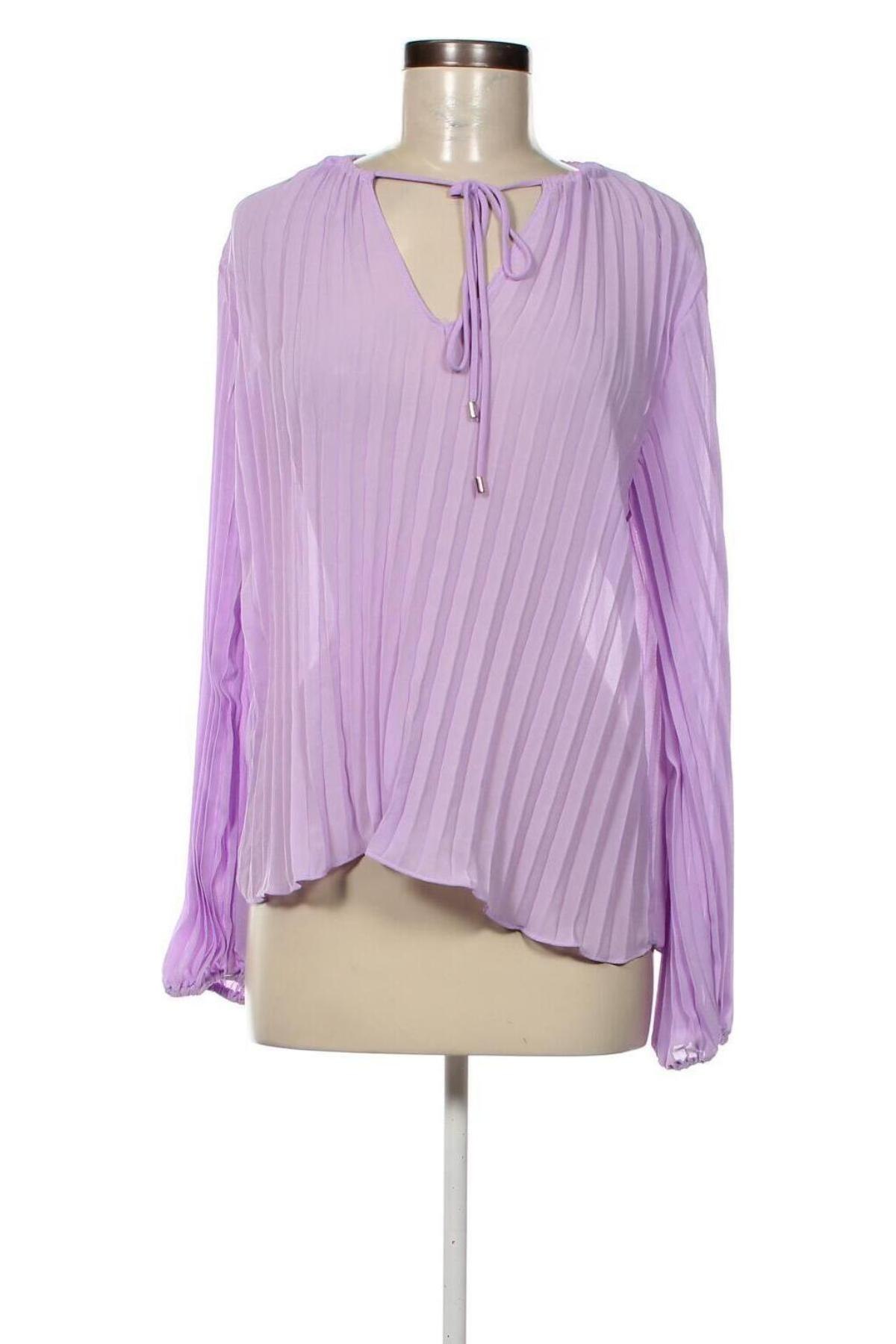 Γυναικεία μπλούζα Mango, Μέγεθος L, Χρώμα Βιολετί, Τιμή 12,78 €