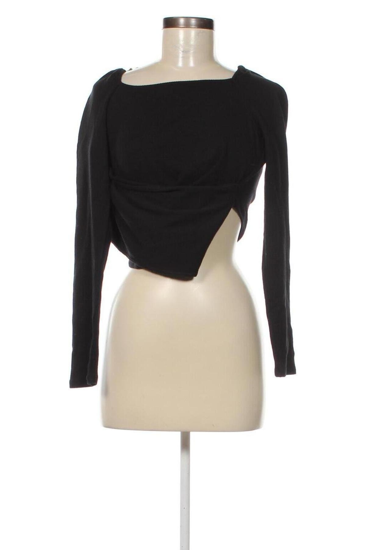 Дамска блуза Mango, Размер XL, Цвят Черен, Цена 34,10 лв.