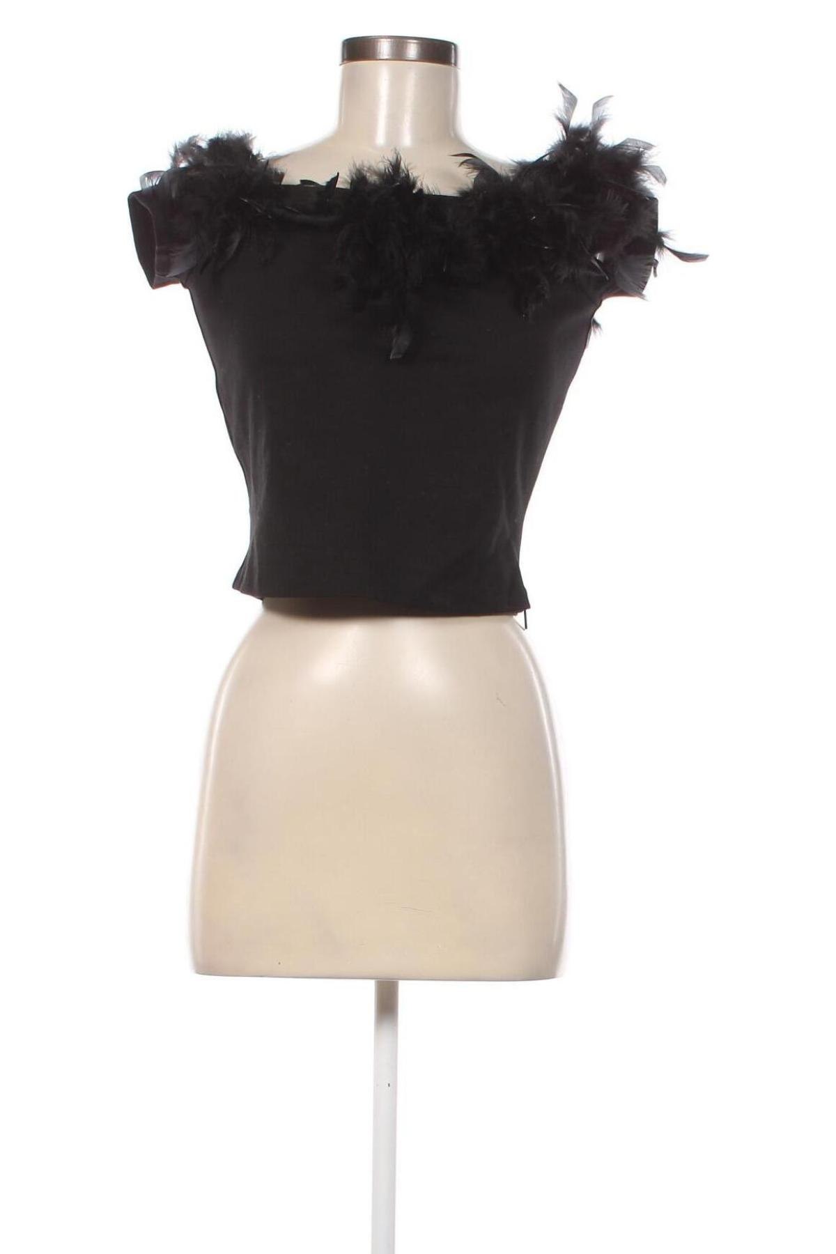 Γυναικεία μπλούζα Mango, Μέγεθος M, Χρώμα Μαύρο, Τιμή 12,78 €