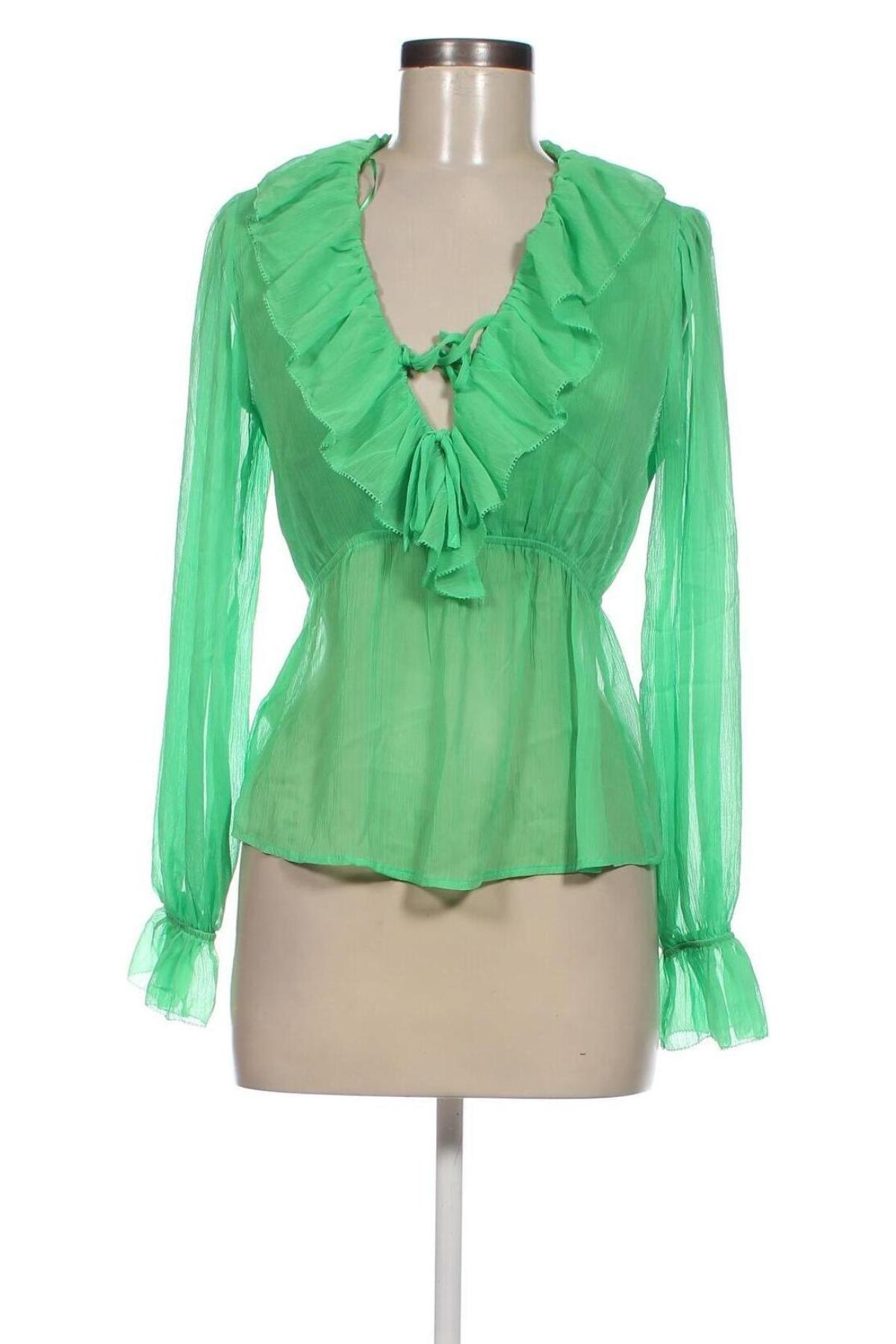 Damen Shirt Mango, Größe XS, Farbe Grün, Preis 12,78 €