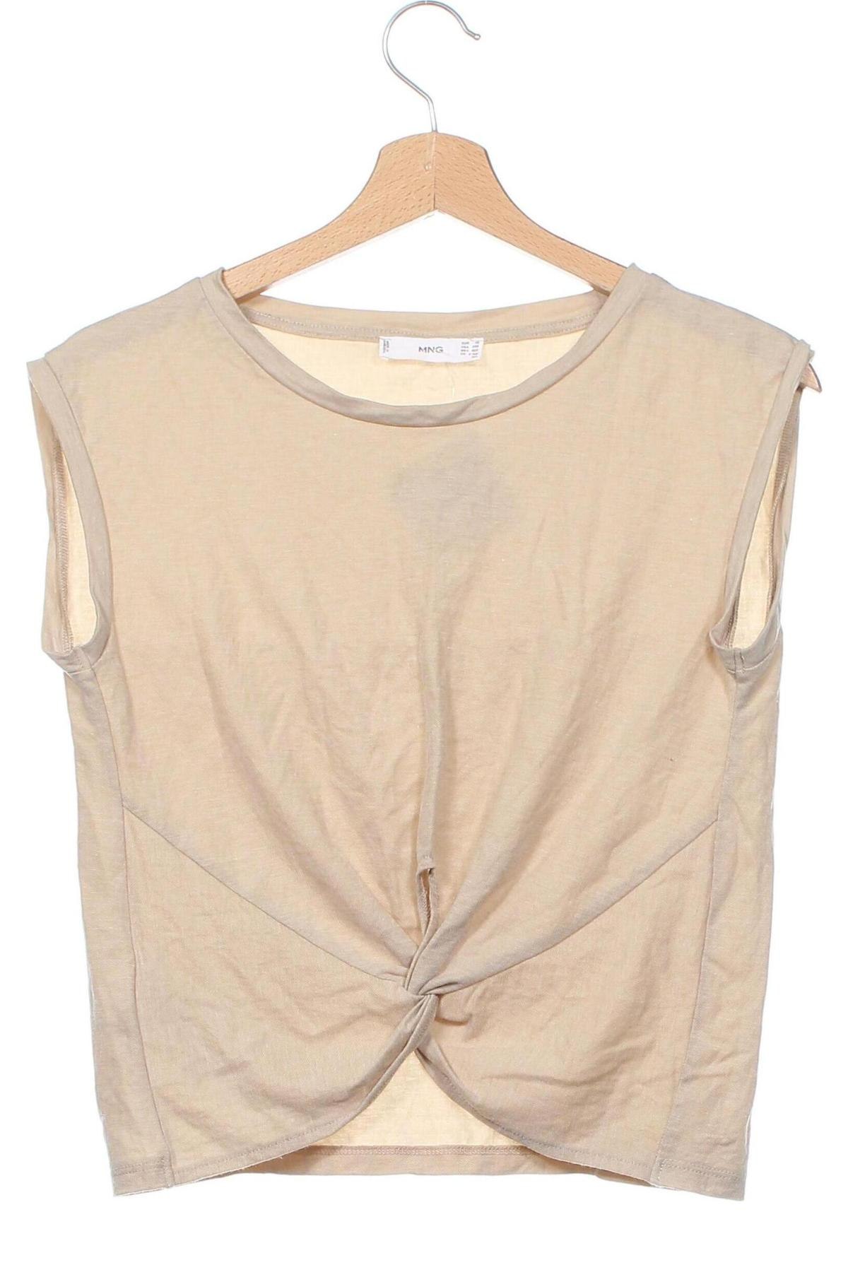Damen Shirt Mango, Größe XS, Farbe Beige, Preis € 8,29