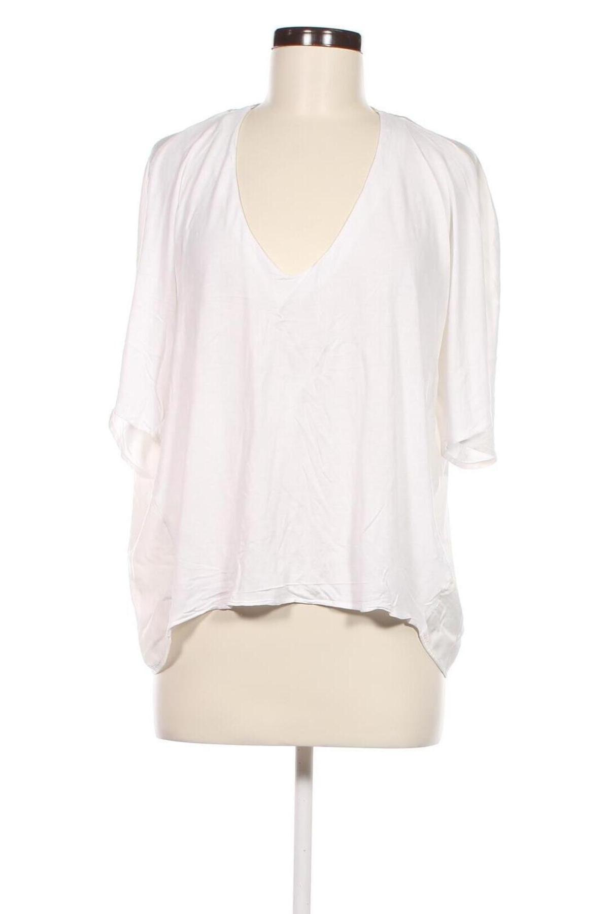 Damen Shirt Mango, Größe M, Farbe Weiß, Preis 8,29 €