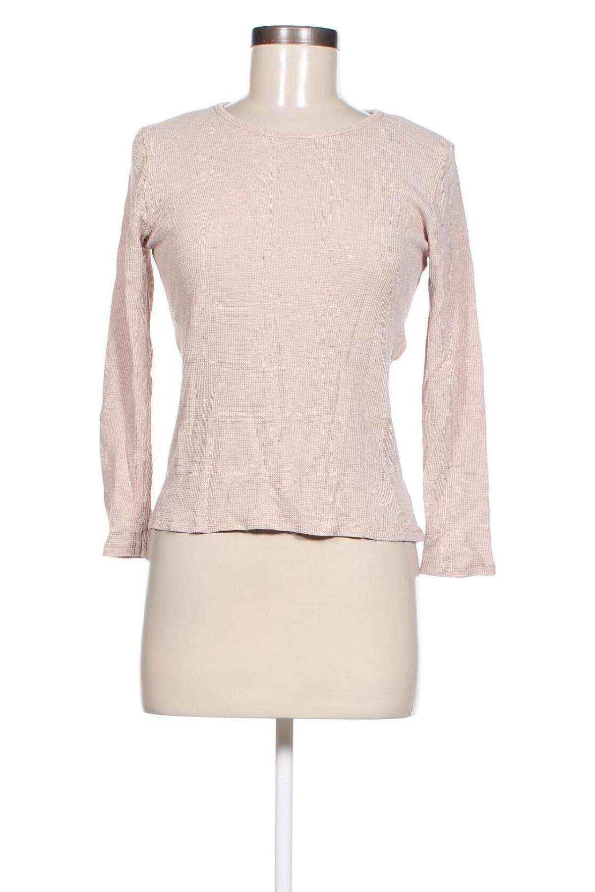 Γυναικεία μπλούζα Massimo Dutti, Μέγεθος S, Χρώμα  Μπέζ, Τιμή 16,33 €