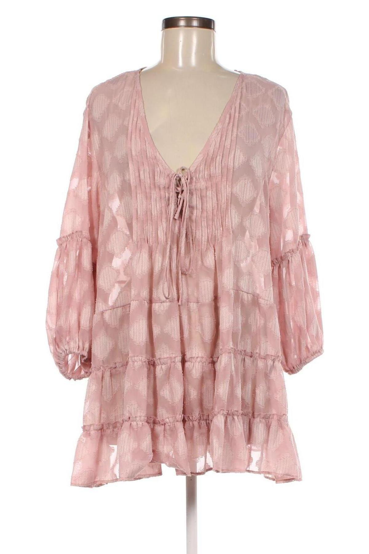 Дамска блуза Miho's, Размер XL, Цвят Розов, Цена 13,20 лв.