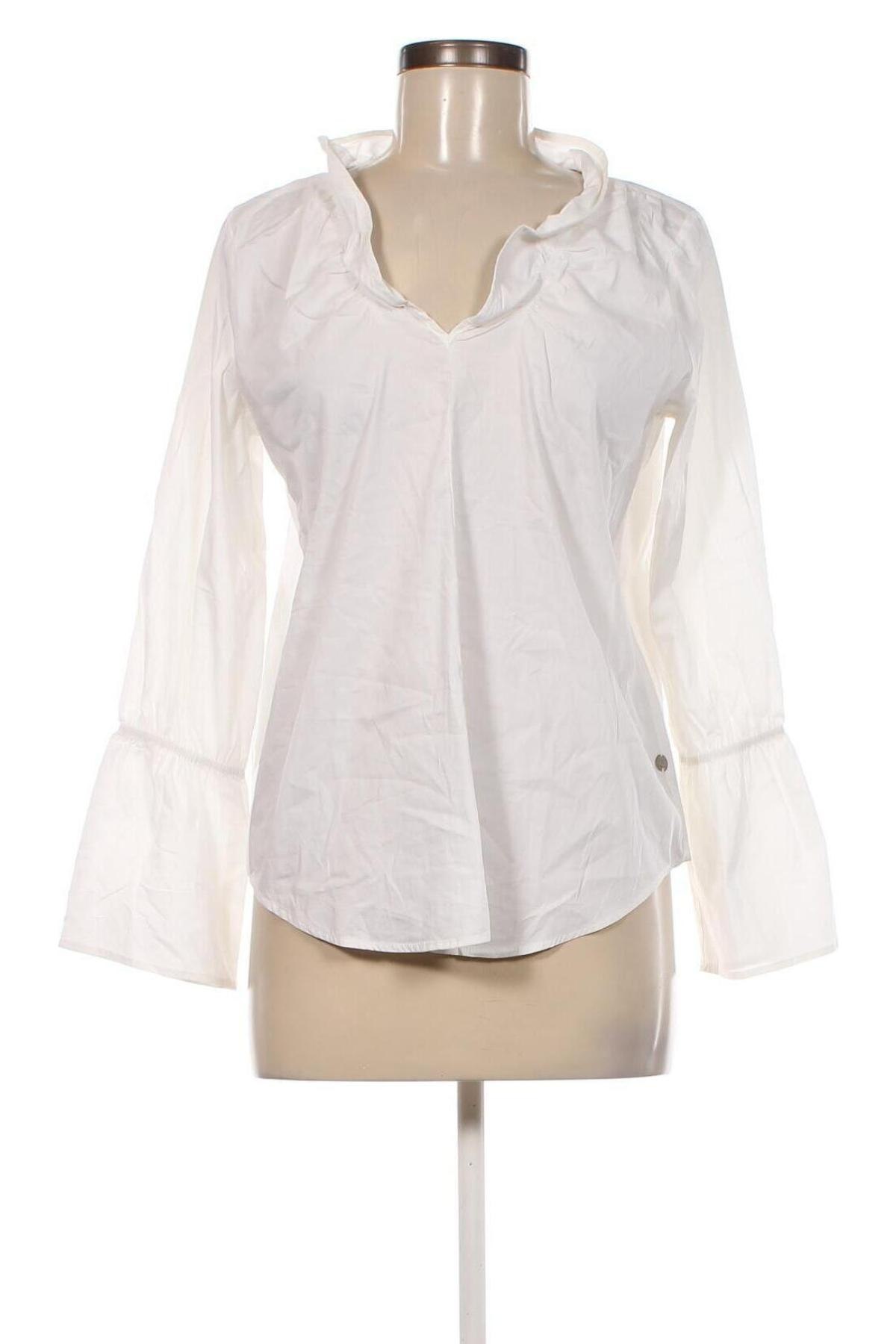 Дамска блуза Milano Italy, Размер S, Цвят Бял, Цена 13,60 лв.