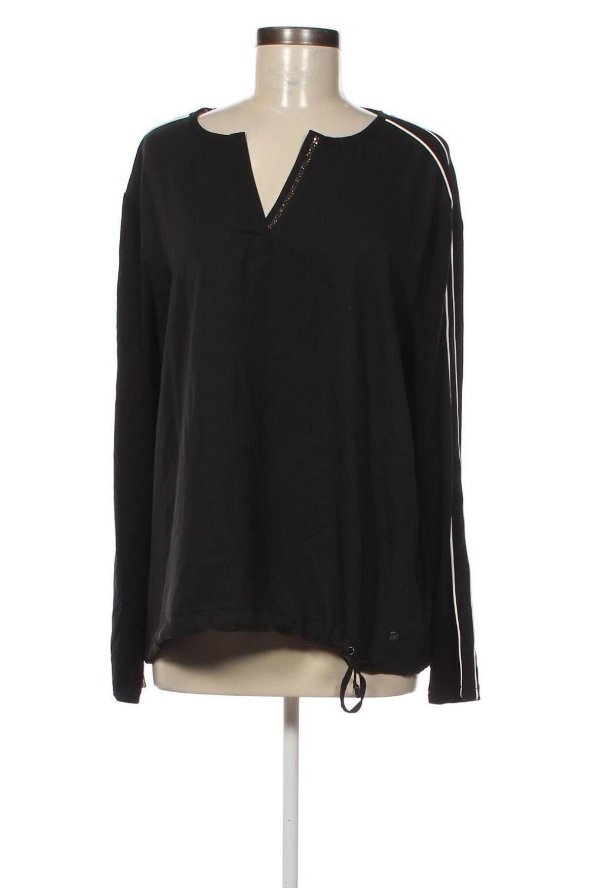 Γυναικεία μπλούζα Monari, Μέγεθος XL, Χρώμα Μαύρο, Τιμή 16,33 €