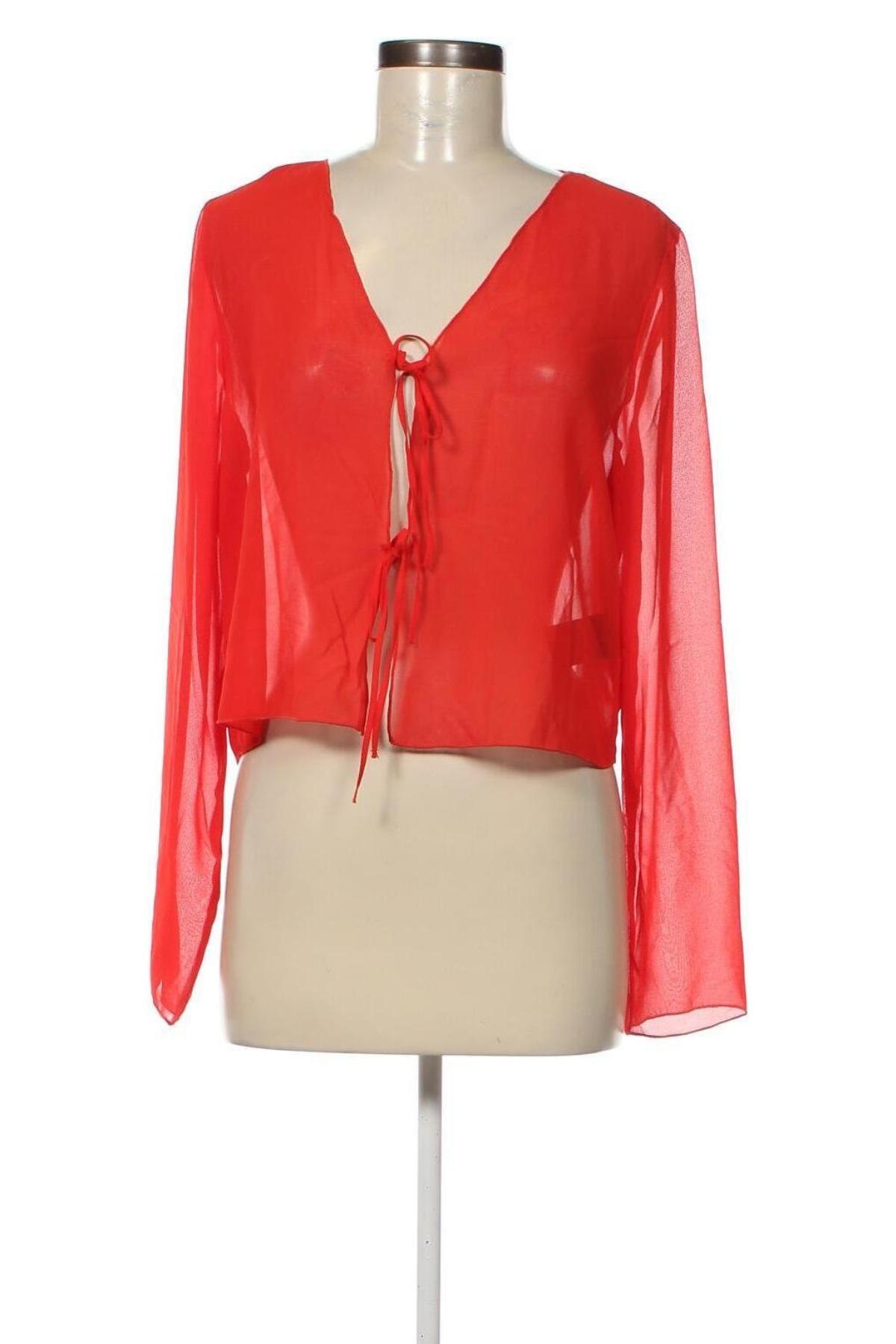 Γυναικεία μπλούζα Monki, Μέγεθος M, Χρώμα Κόκκινο, Τιμή 7,48 €
