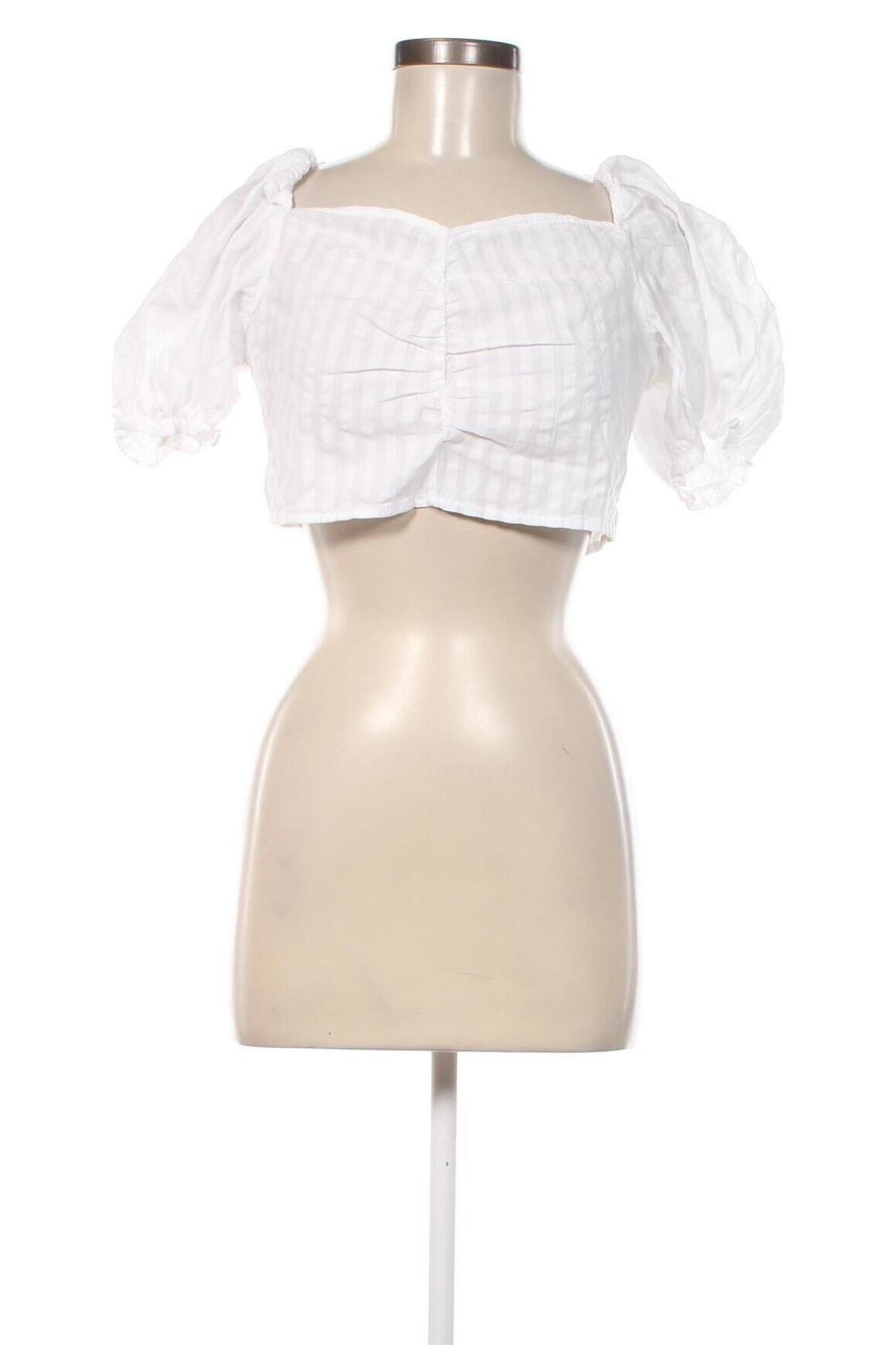 Damen Shirt Monki, Größe XL, Farbe Weiß, Preis 5,20 €