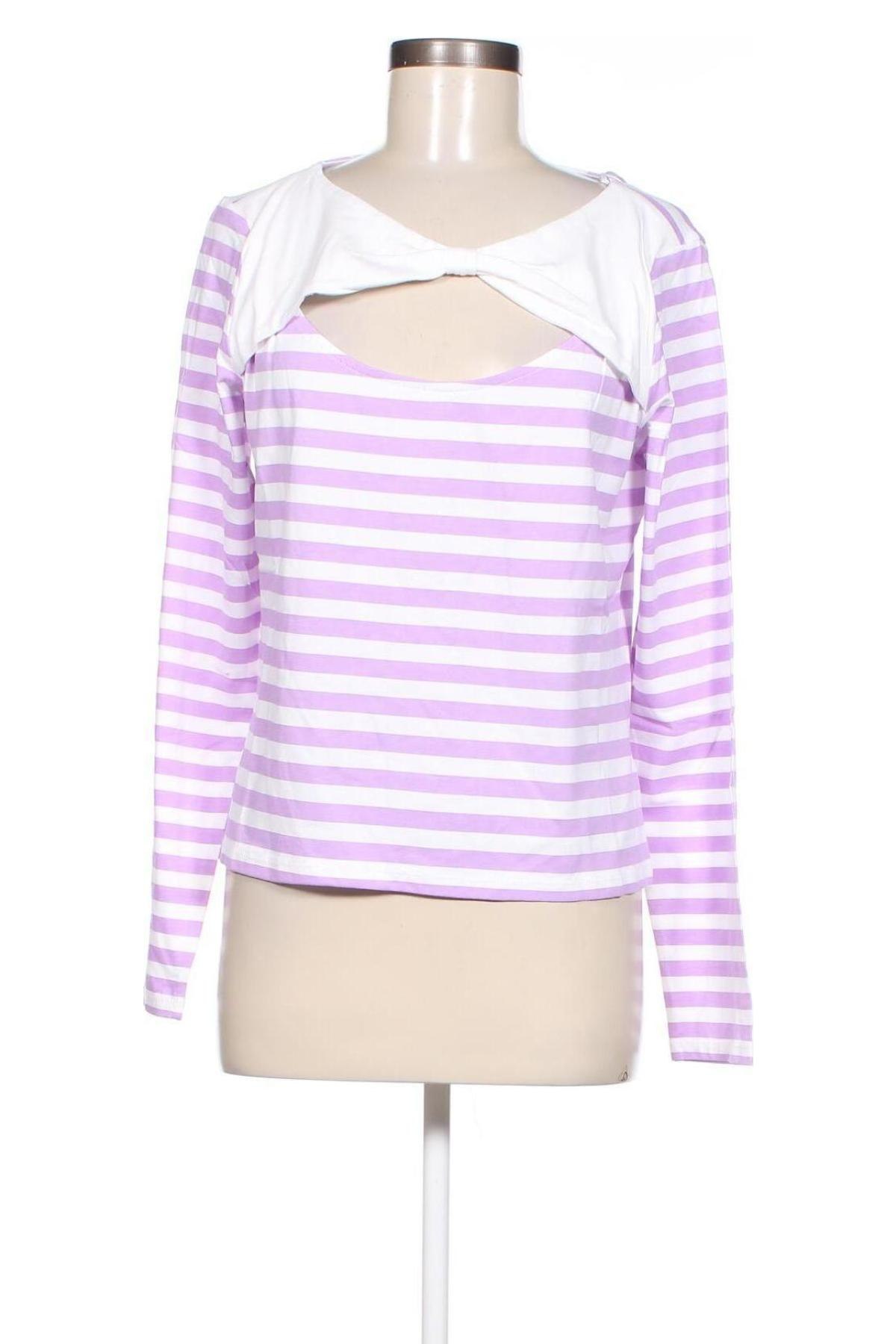 Damen Shirt Monki, Größe L, Farbe Mehrfarbig, Preis 7,48 €