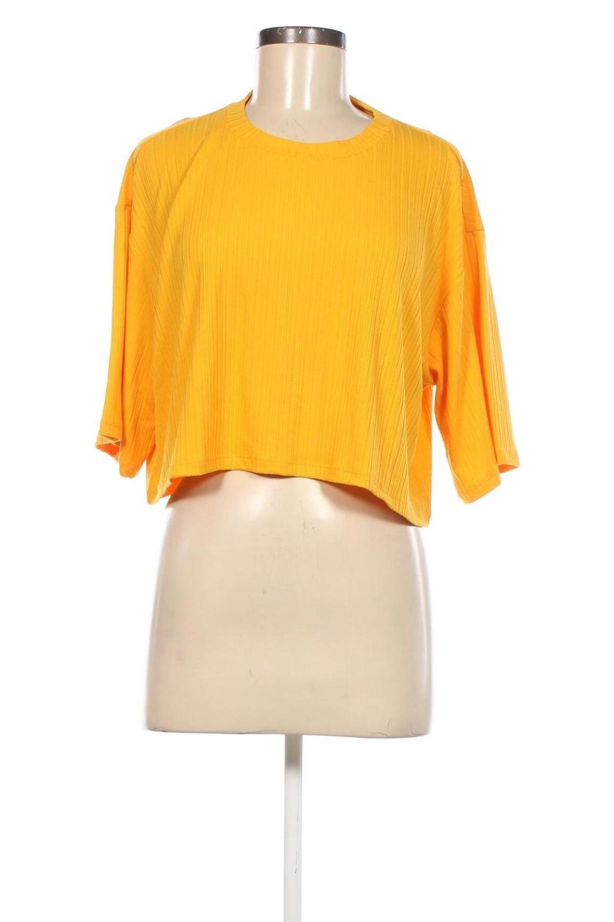 Γυναικεία μπλούζα Monki, Μέγεθος XL, Χρώμα Κίτρινο, Τιμή 4,95 €