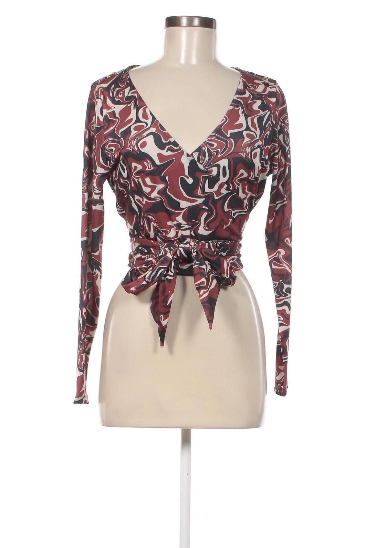 Γυναικεία μπλούζα Monki, Μέγεθος L, Χρώμα Πολύχρωμο, Τιμή 7,48 €