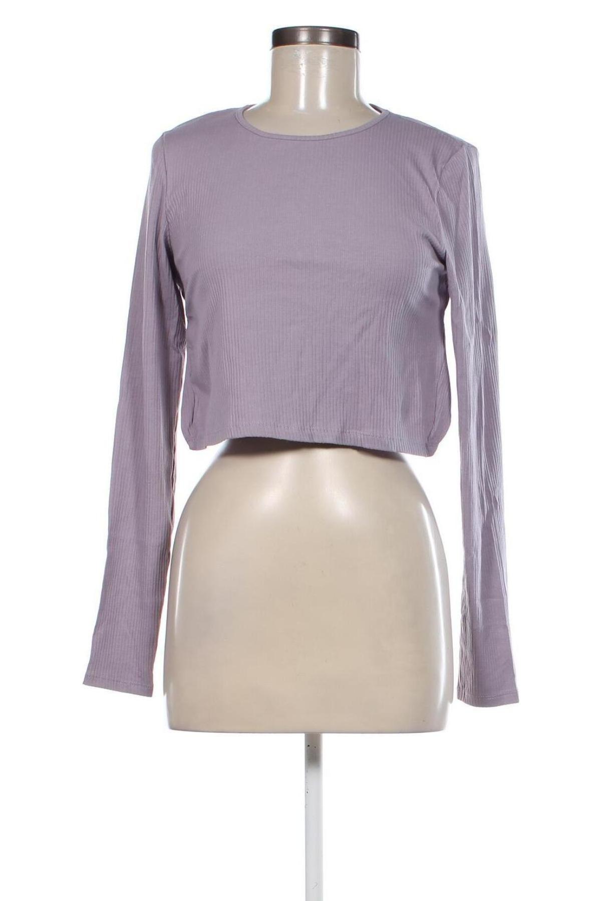 Damen Shirt Monki, Größe L, Farbe Lila, Preis € 7,48