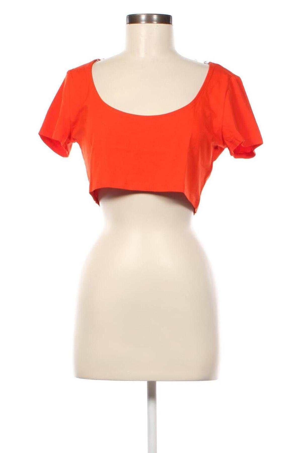 Damen Shirt Monki, Größe L, Farbe Rot, Preis 5,07 €