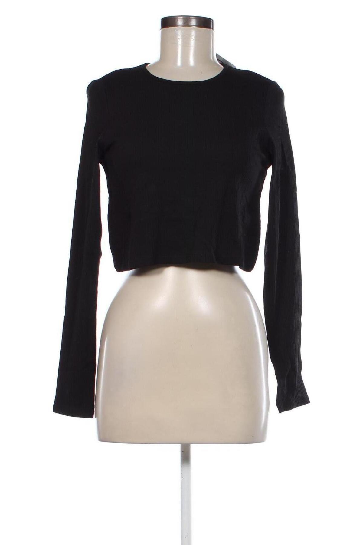 Дамска блуза Monki, Размер L, Цвят Черен, Цена 14,50 лв.