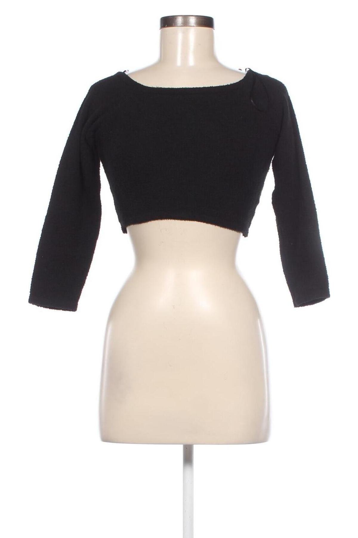 Дамска блуза Monki, Размер XS, Цвят Черен, Цена 10,15 лв.