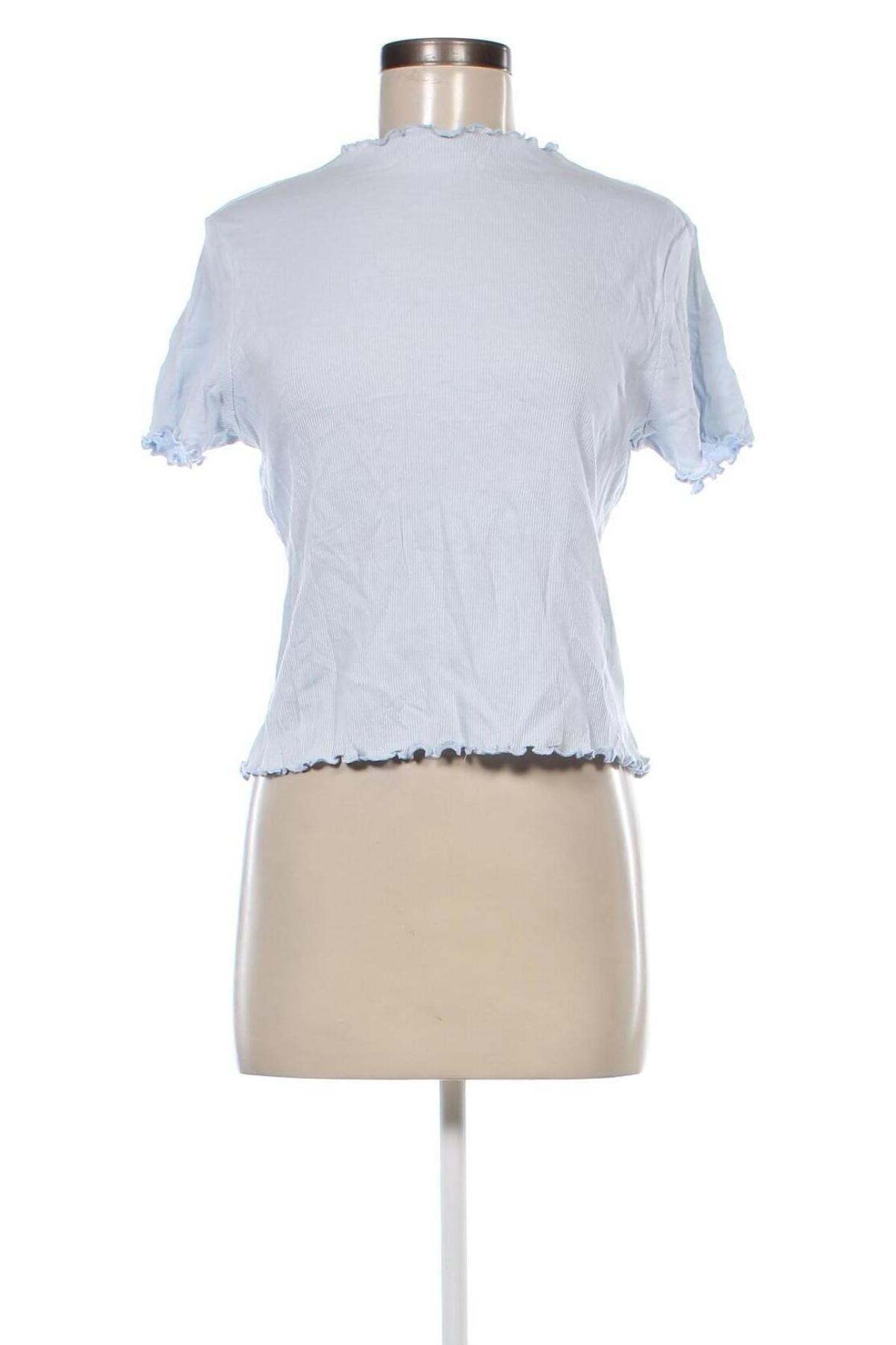 Damen Shirt Monki, Größe L, Farbe Blau, Preis 9,19 €