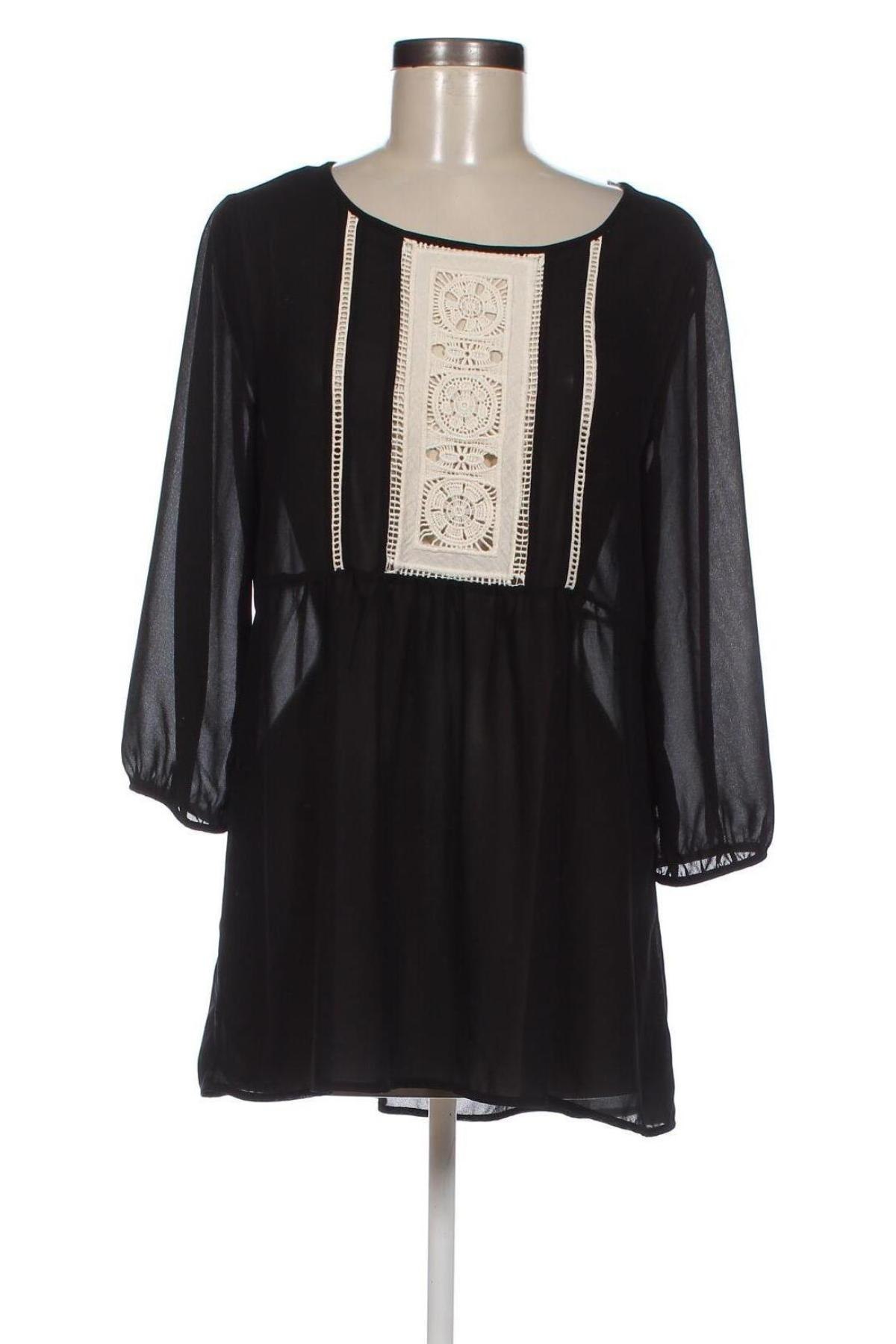 Дамска блуза Monteau, Размер L, Цвят Черен, Цена 7,60 лв.