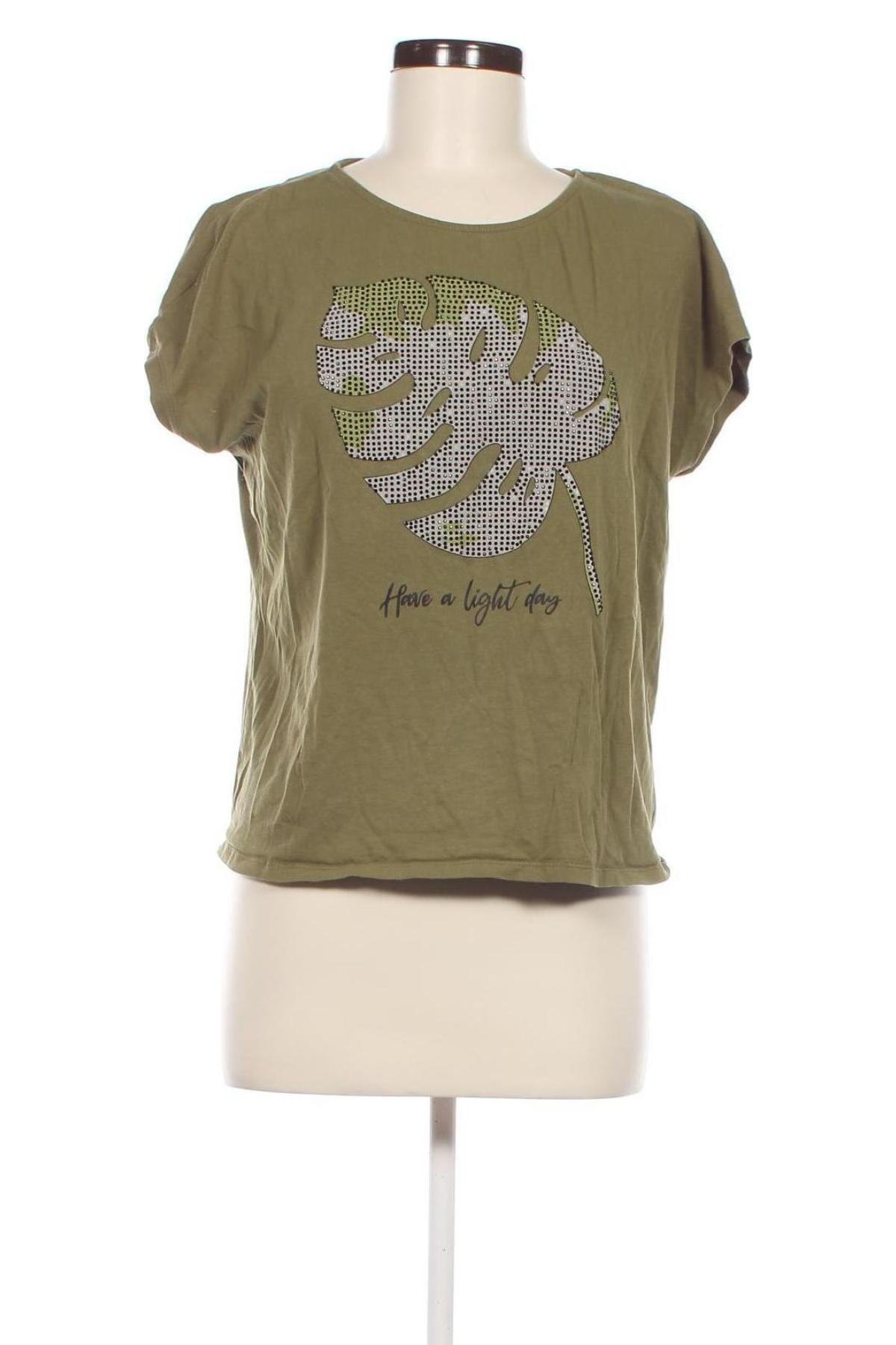 Γυναικεία μπλούζα Moodo, Μέγεθος M, Χρώμα Πράσινο, Τιμή 10,76 €