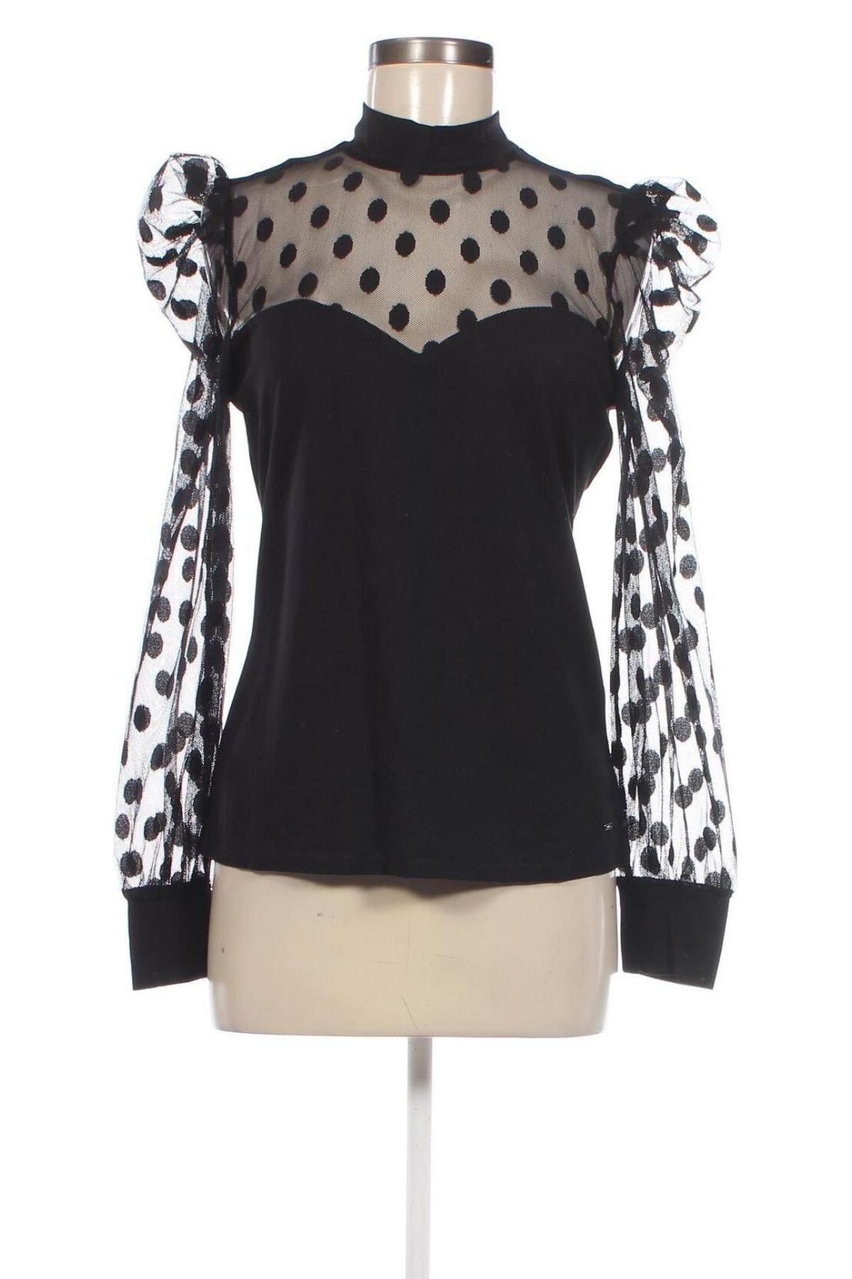 Дамска блуза Morgan, Размер L, Цвят Черен, Цена 38,50 лв.