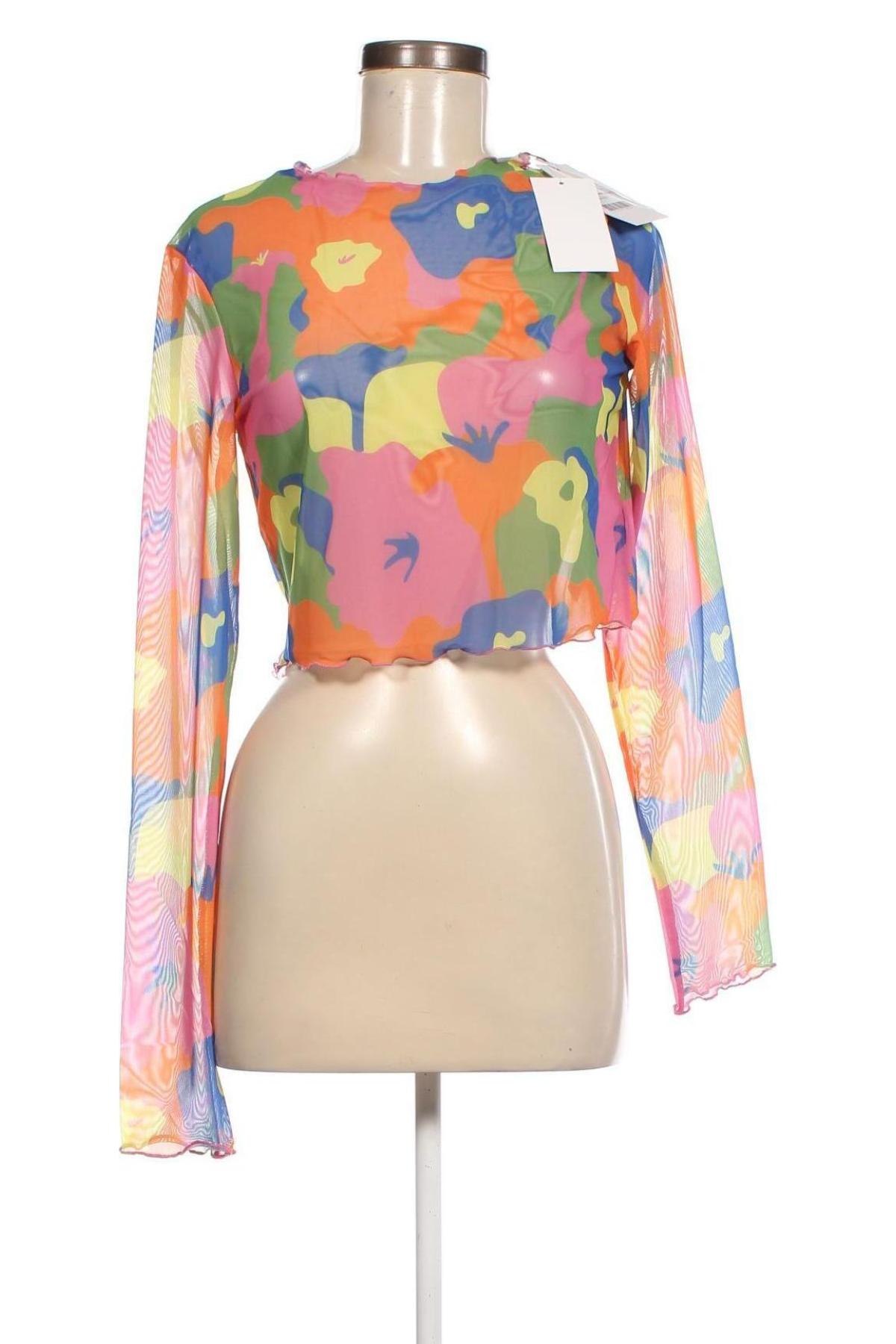 Дамска блуза NA-KD, Размер XL, Цвят Многоцветен, Цена 42,35 лв.
