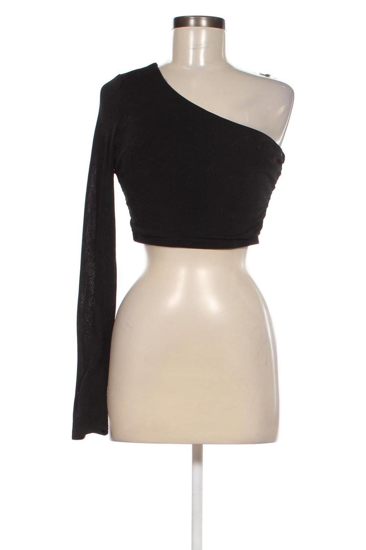 Дамска блуза NA-KD, Размер M, Цвят Черен, Цена 38,50 лв.