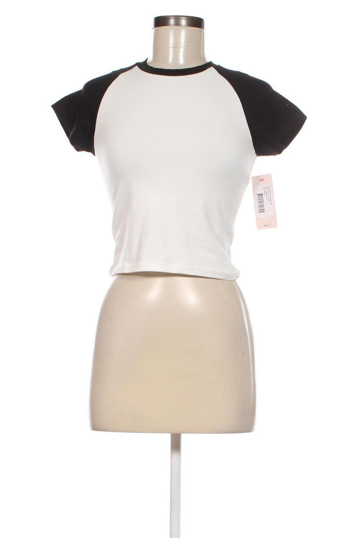 Дамска блуза Nelly, Размер M, Цвят Бял, Цена 34,65 лв.