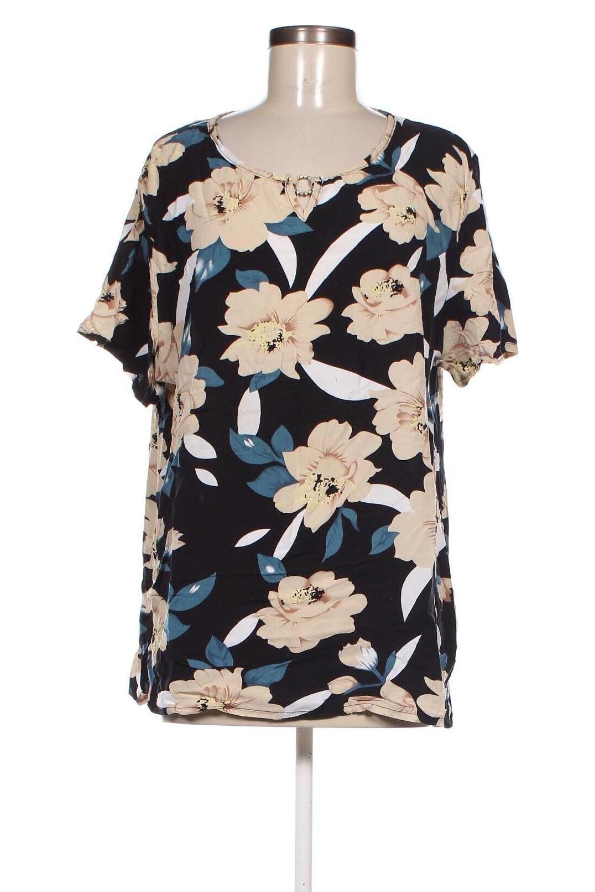 Γυναικεία μπλούζα New Light, Μέγεθος XXL, Χρώμα Πολύχρωμο, Τιμή 9,72 €