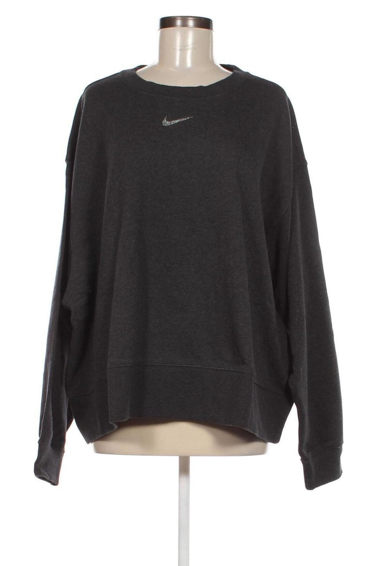 Γυναικεία μπλούζα Nike, Μέγεθος 3XL, Χρώμα Γκρί, Τιμή 23,81 €
