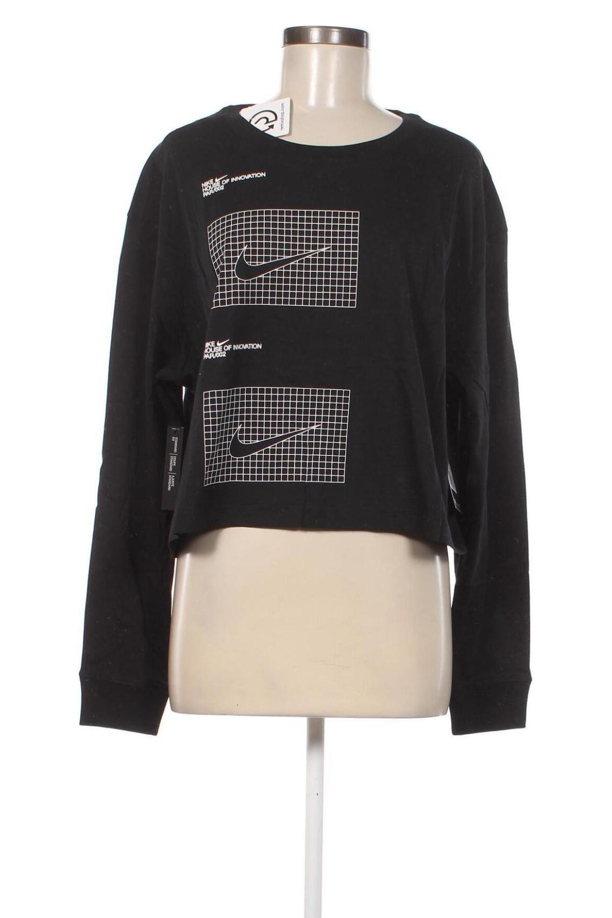 Γυναικεία μπλούζα Nike, Μέγεθος XL, Χρώμα Μαύρο, Τιμή 21,83 €
