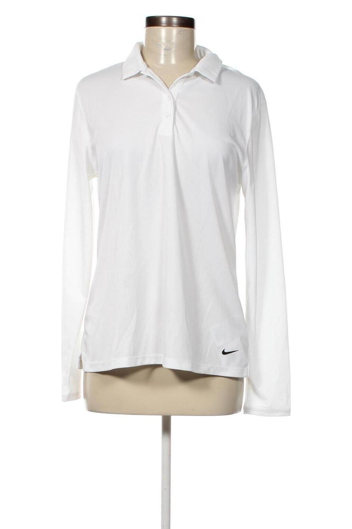 Γυναικεία μπλούζα Nike, Μέγεθος L, Χρώμα Λευκό, Τιμή 11,57 €