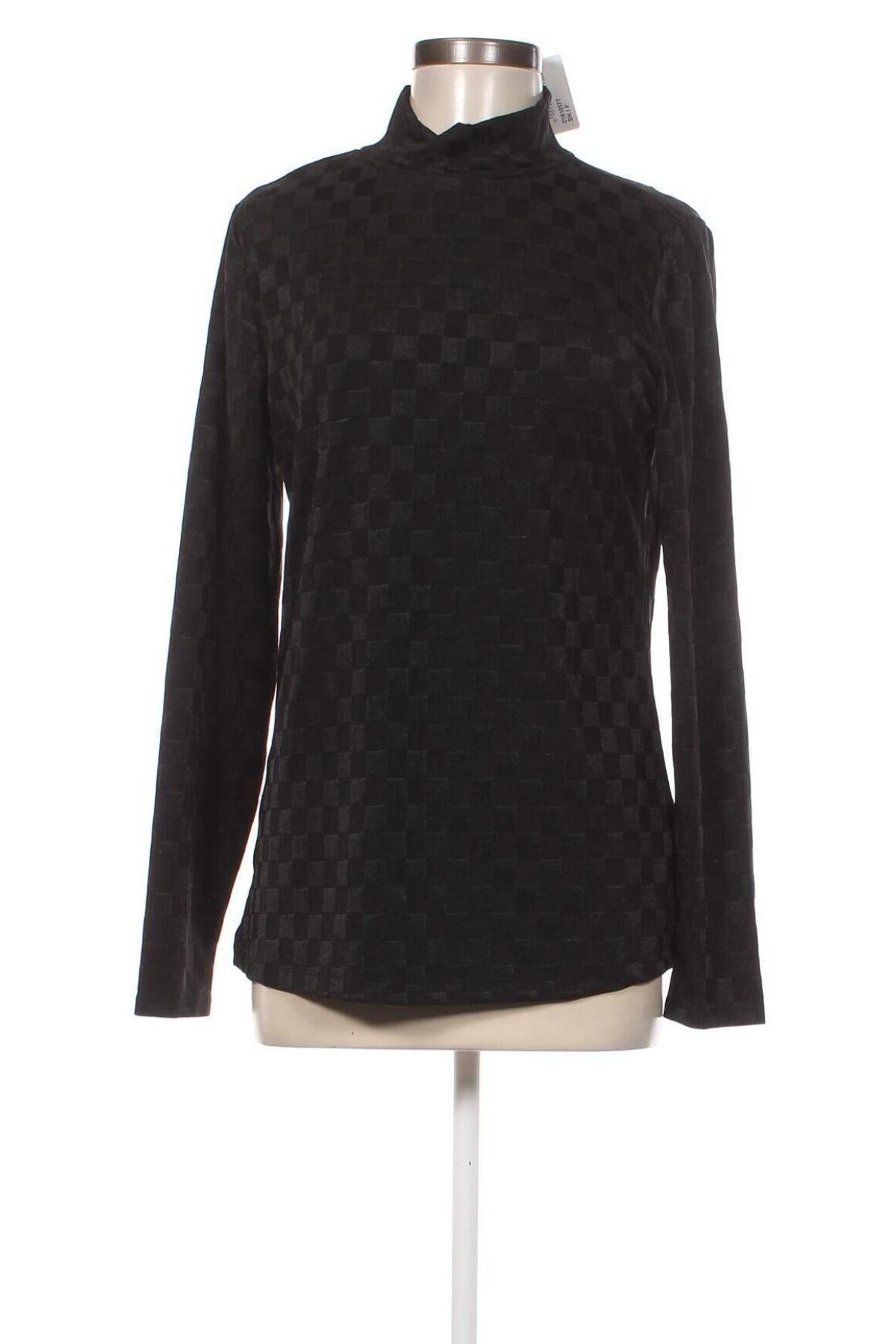 Γυναικεία μπλούζα Nkd, Μέγεθος L, Χρώμα Μαύρο, Τιμή 5,88 €
