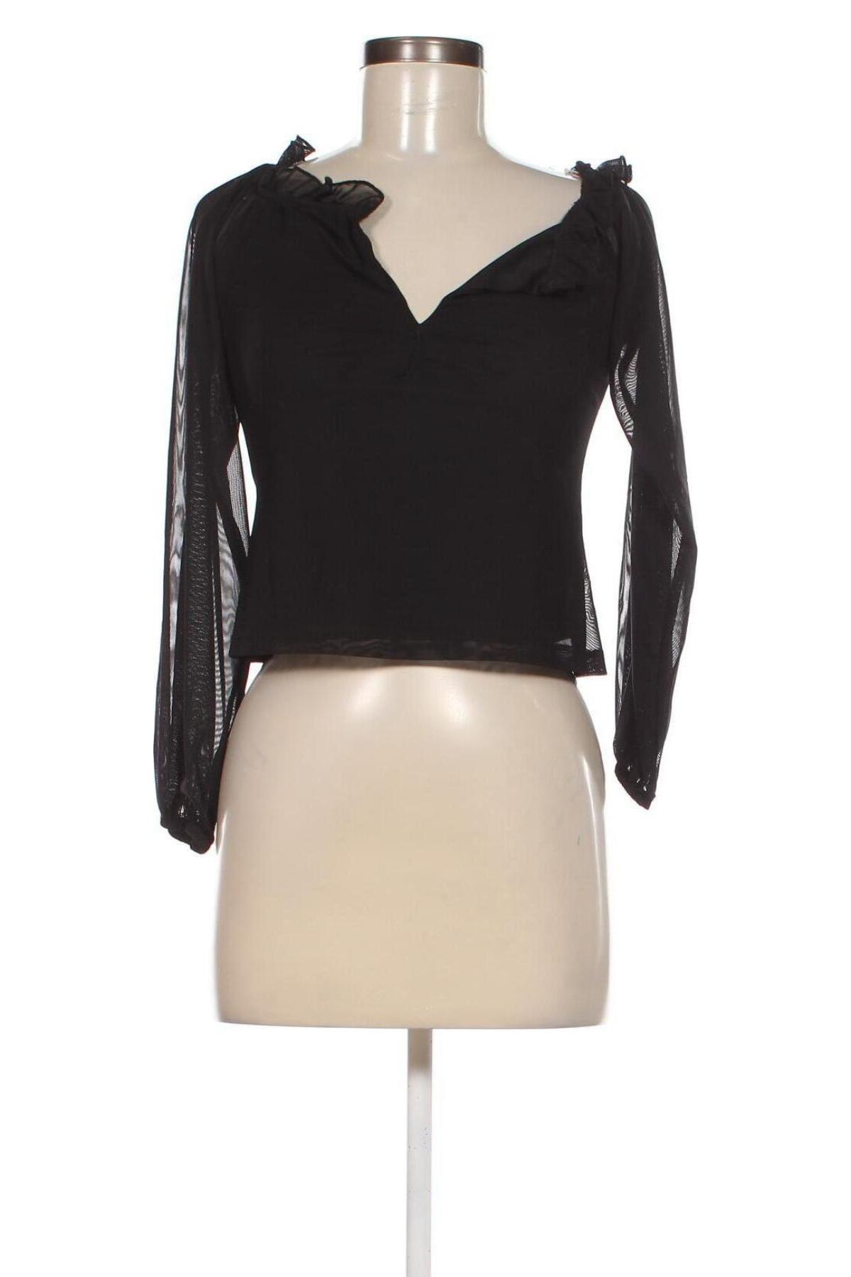 Дамска блуза Nly Trend, Размер M, Цвят Черен, Цена 10,45 лв.
