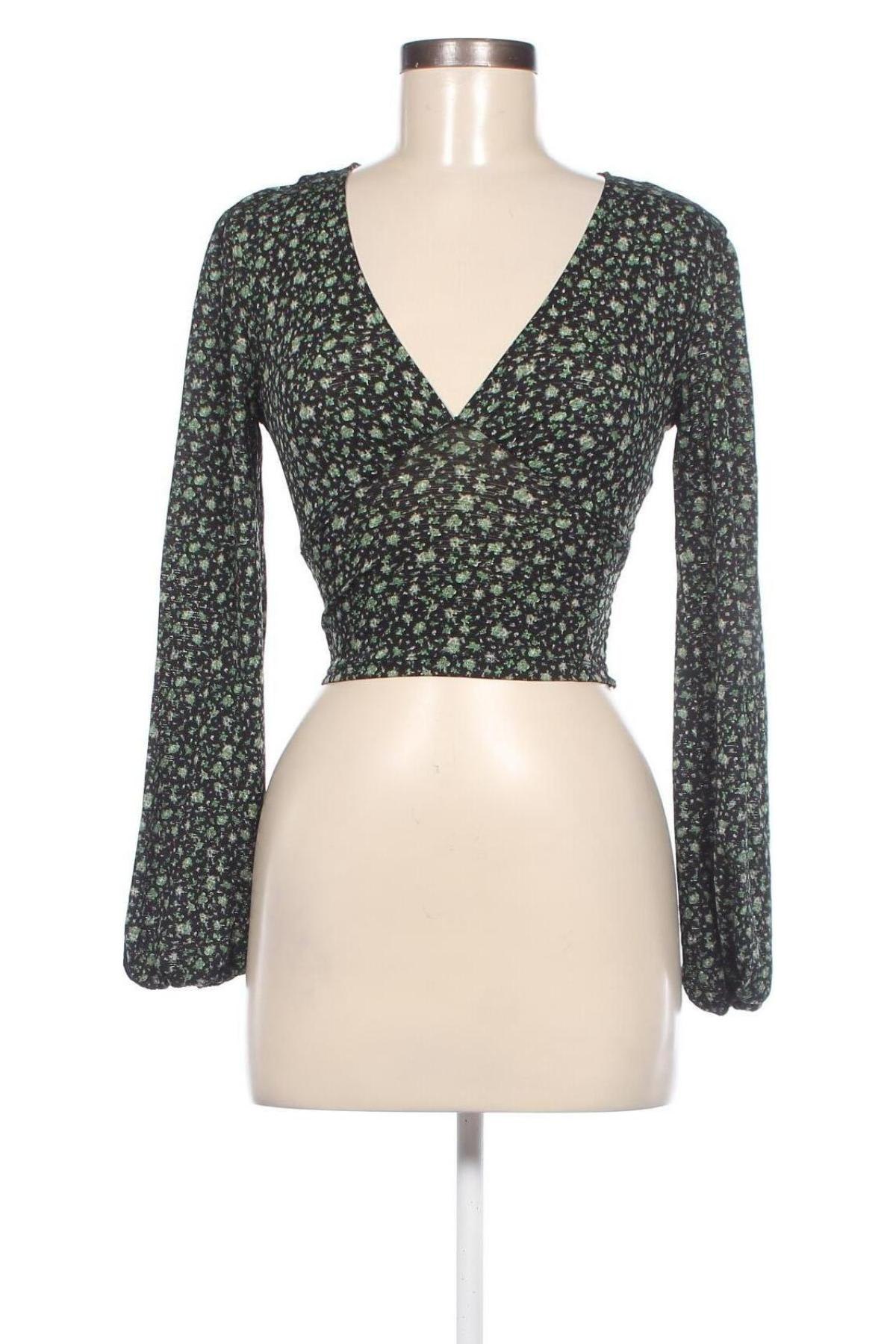 Γυναικεία μπλούζα ONLY, Μέγεθος XS, Χρώμα Πράσινο, Τιμή 4,33 €