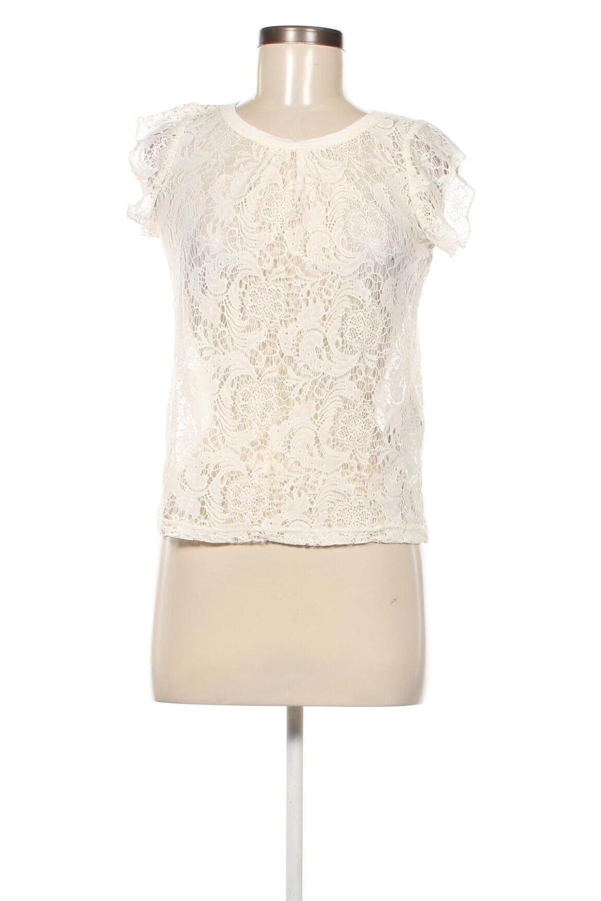 Γυναικεία μπλούζα ONLY, Μέγεθος S, Χρώμα Λευκό, Τιμή 5,83 €