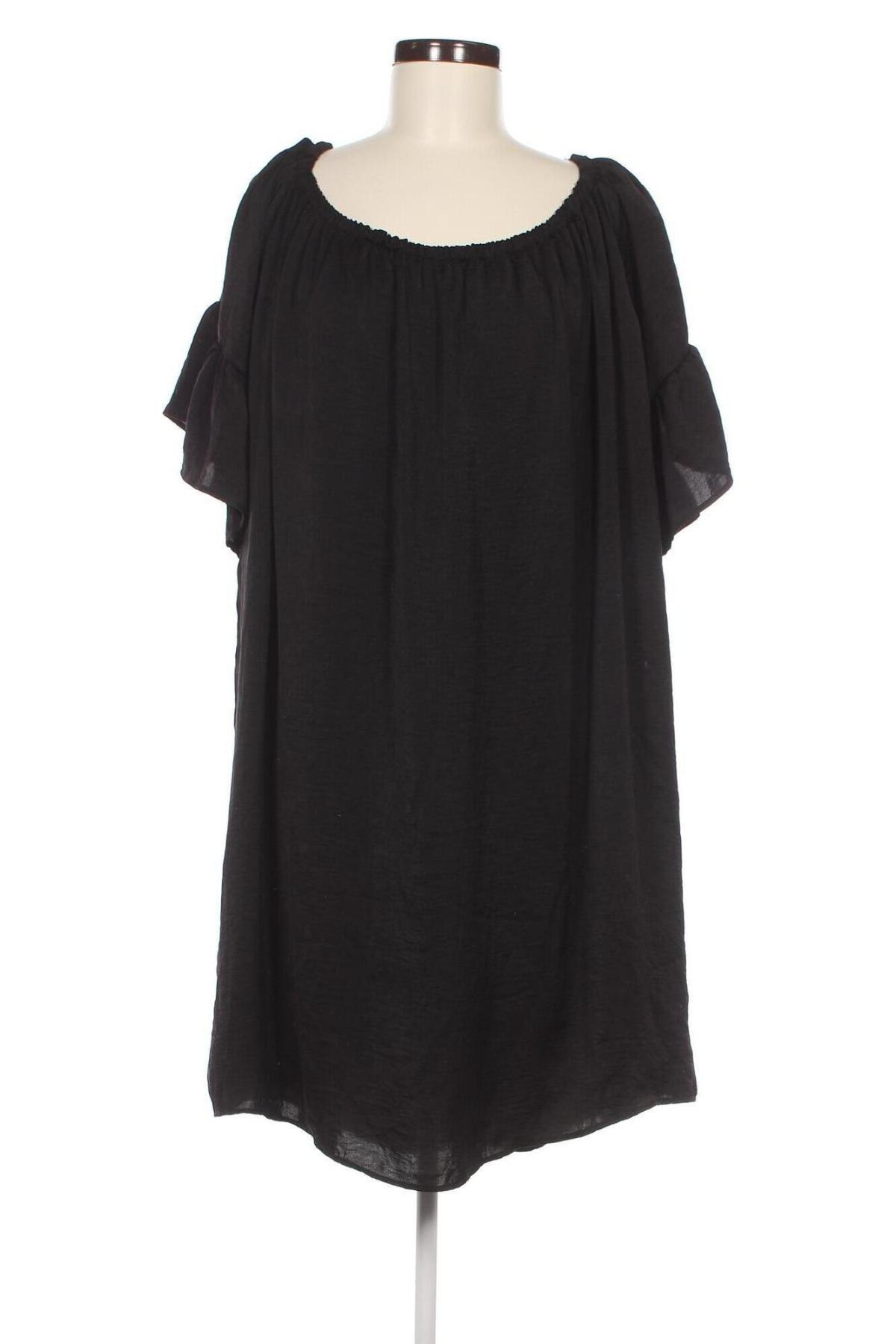 Γυναικεία μπλούζα ONLY Carmakoma, Μέγεθος 3XL, Χρώμα Μαύρο, Τιμή 6,14 €