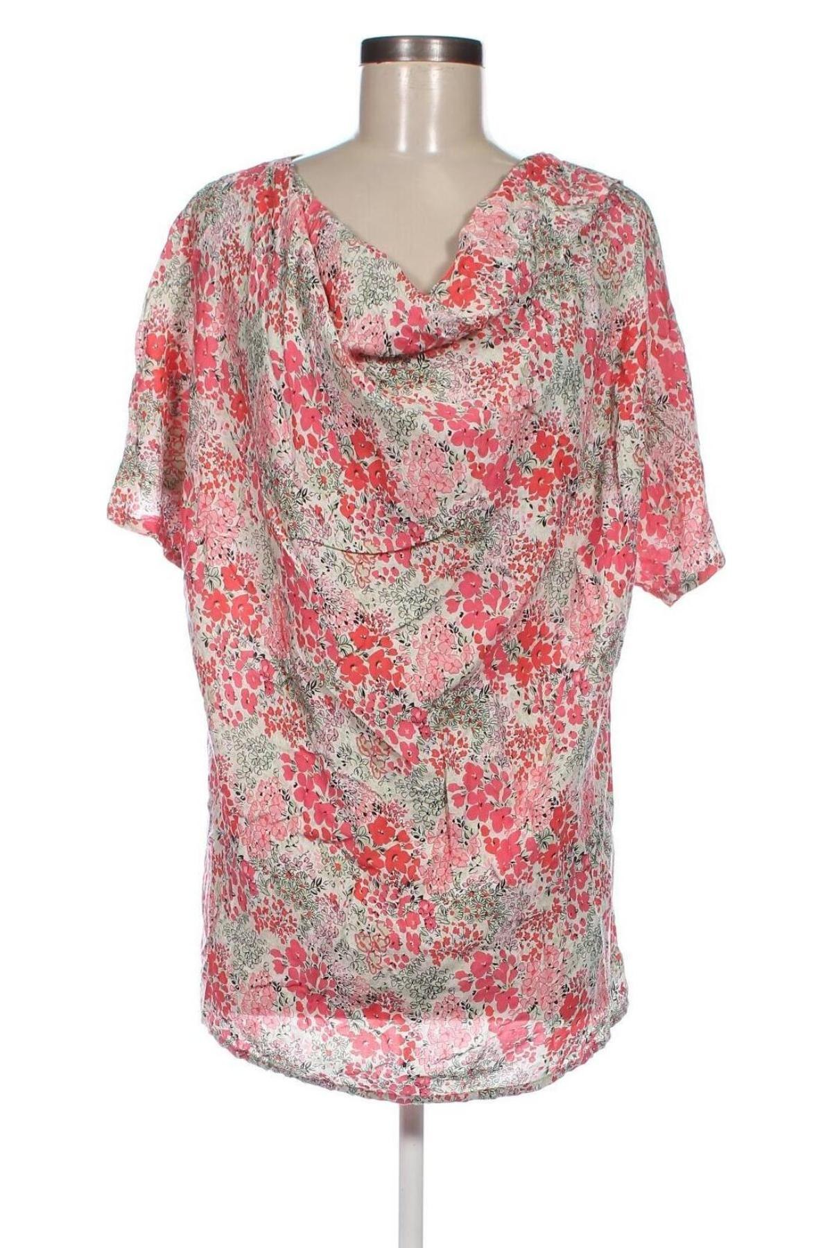 Дамска блуза One Two, Размер L, Цвят Многоцветен, Цена 18,70 лв.