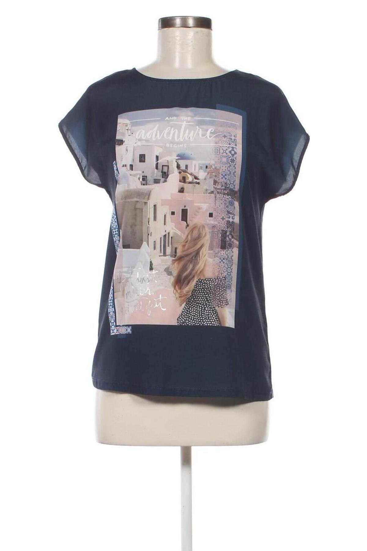 Γυναικεία μπλούζα Orsay, Μέγεθος S, Χρώμα Μπλέ, Τιμή 5,84 €